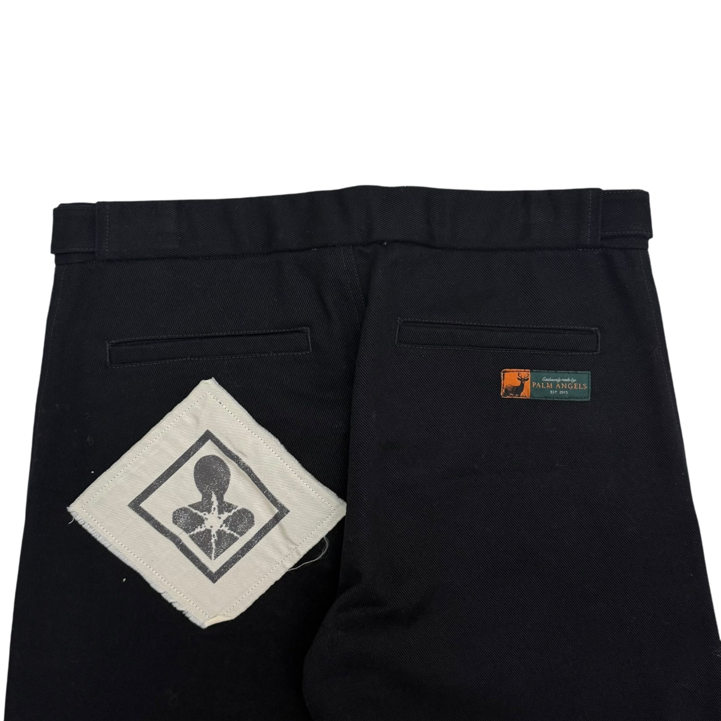 Palm Angels Corduroy Patchwork Pants Black (Size M) thumbnail 4