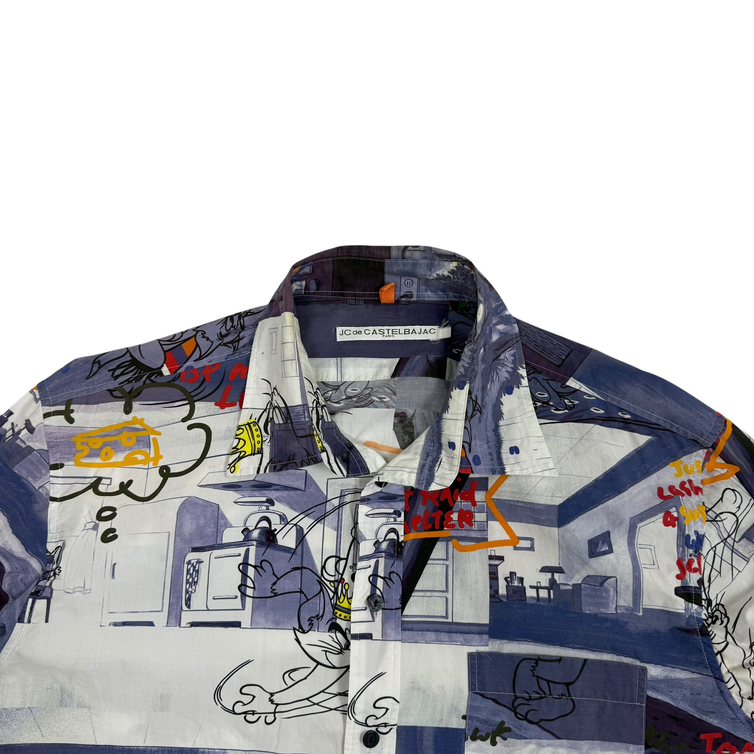 JC de Castelbajac 90s Cartoon Print Shirt (Size XL) thumbnail 2