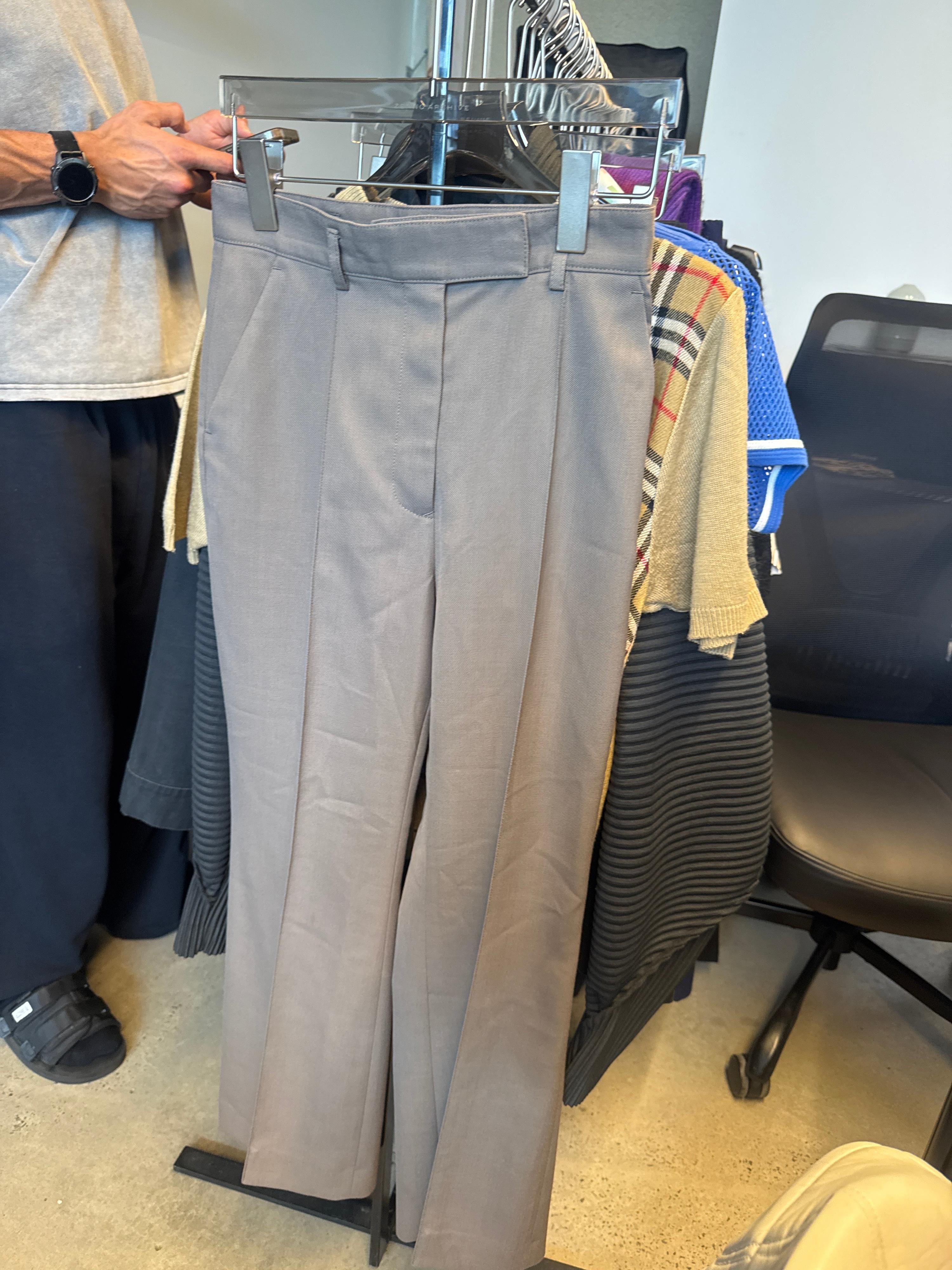 Acne Studios Tailored Trousers Brown (Size 34 Womens)
