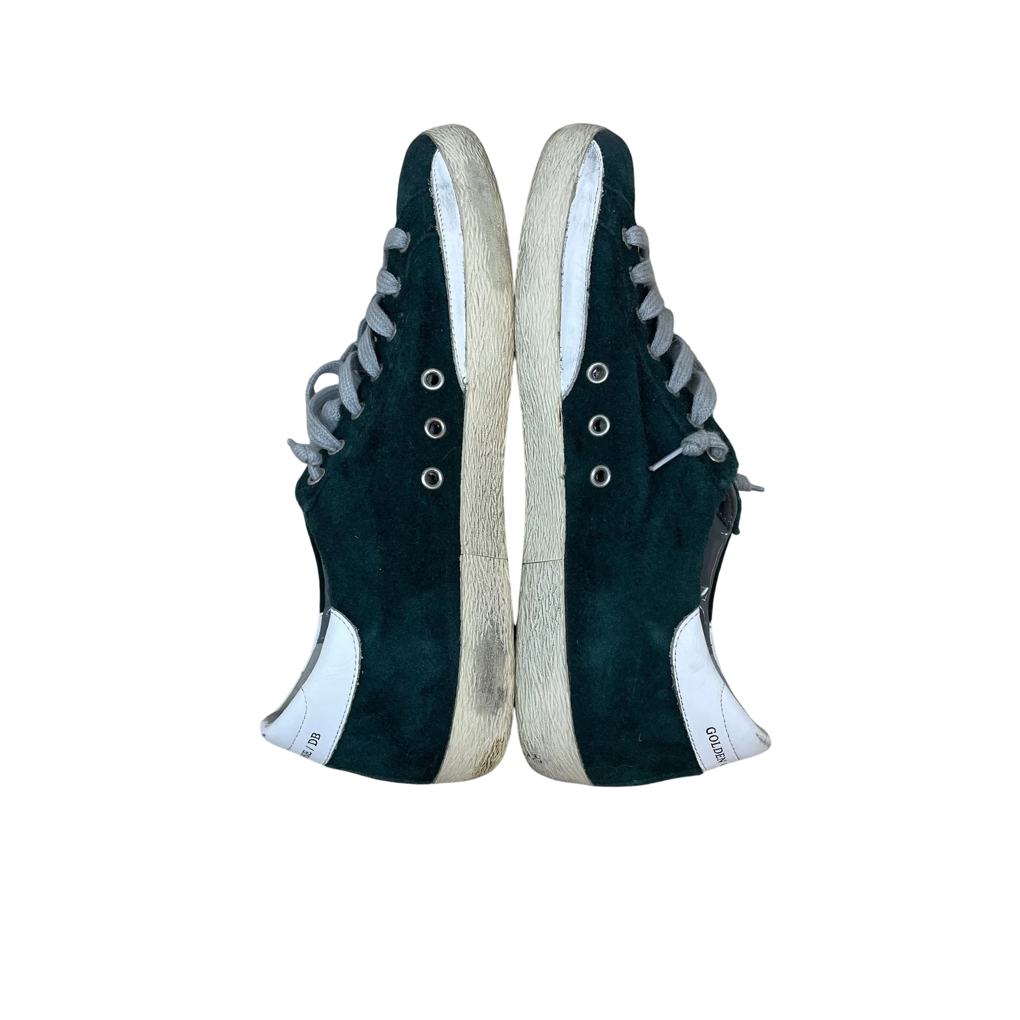 Golden Goose Suede Super Star Suede Sneakers Green (Size 43) thumbnail 4
