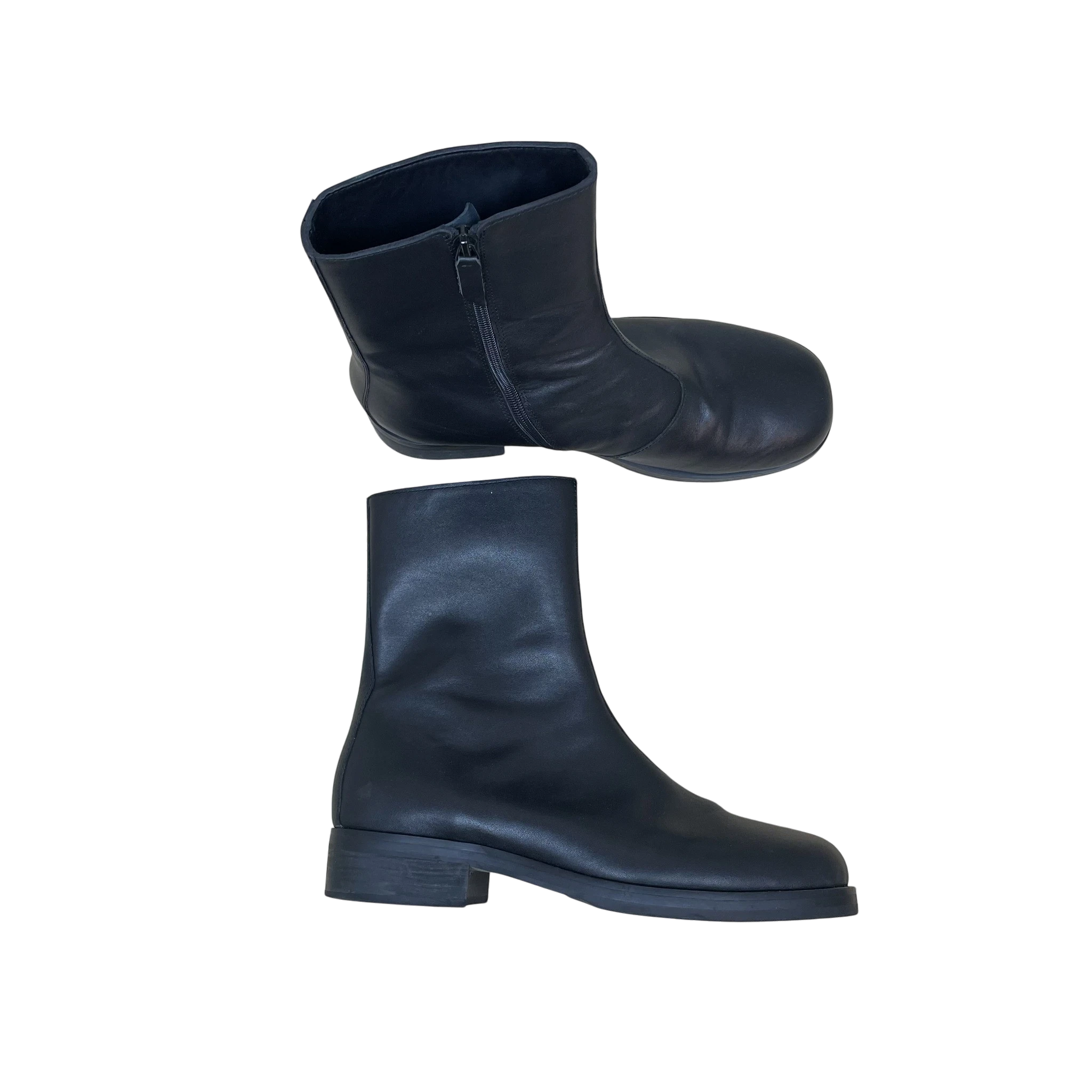 Our Legacy Camion Leather Boots Black (Size US11/EU44)