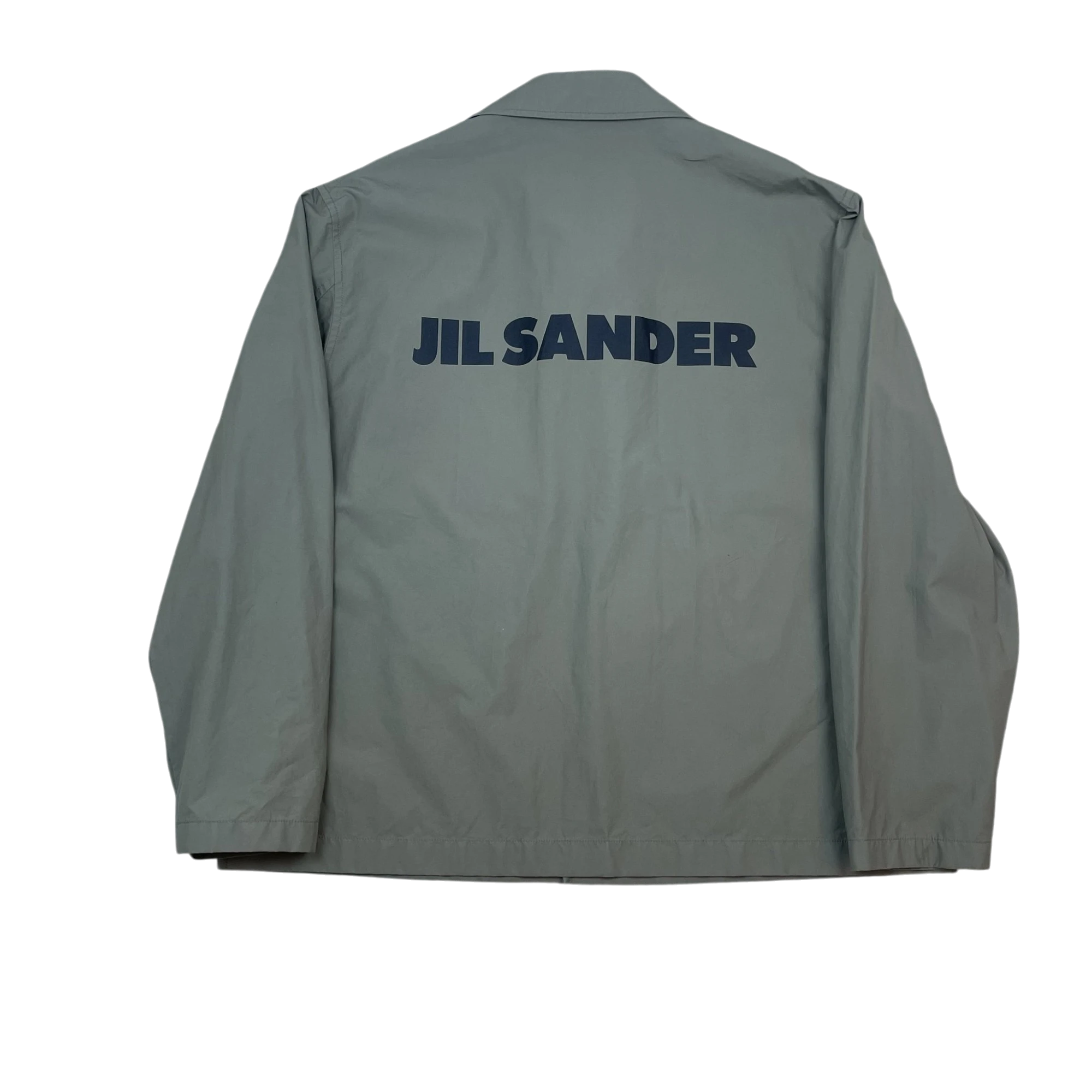 Jil Sander Logo-Print Jacket Green (Size 50/L) thumbnail 3