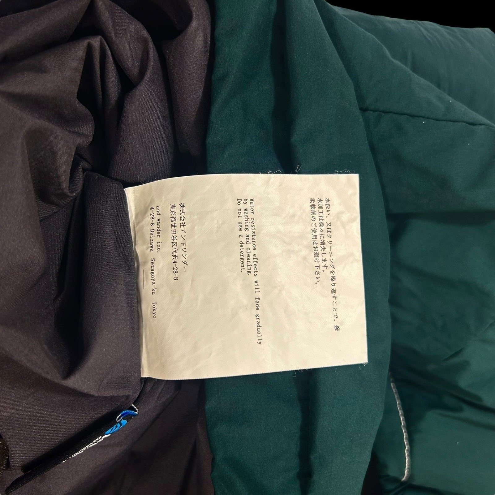 And Wander PrimaLoft Coat Green (Fits S/M) thumbnail 5