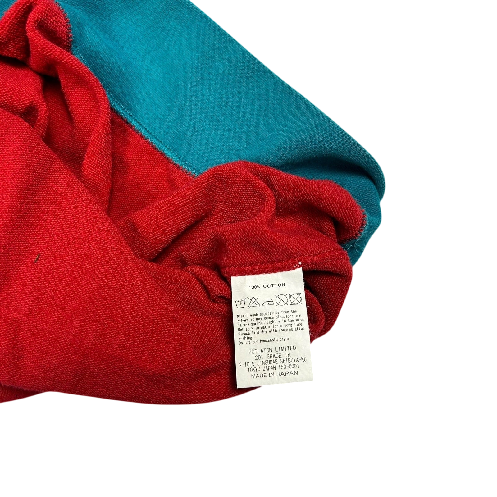Cav Empt Collared Sweatshirt Red/Green (Fits M/L) thumbnail 5