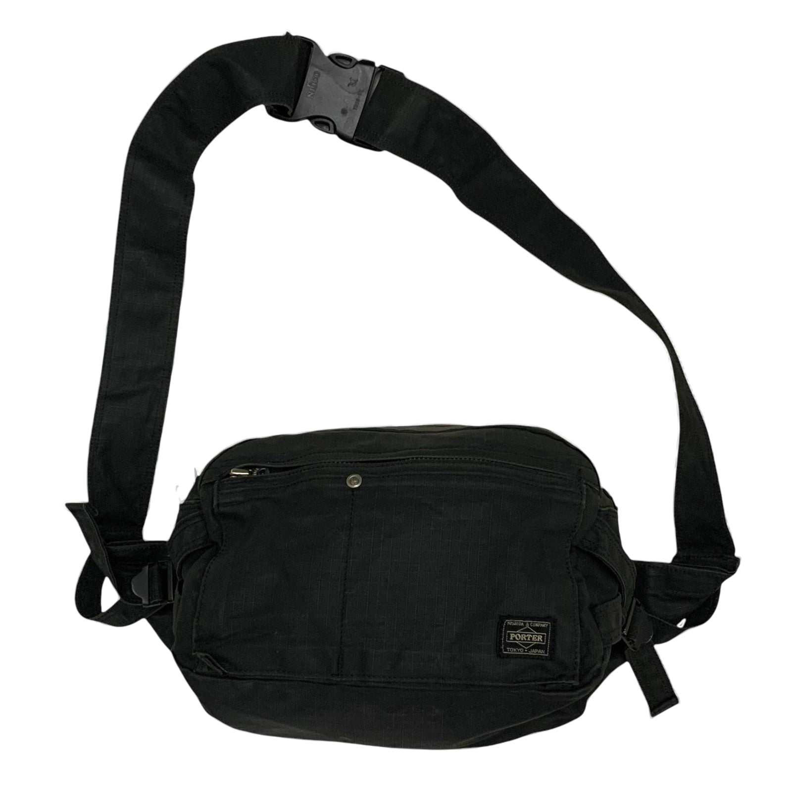 Porter Ripstop Waist Bag Black