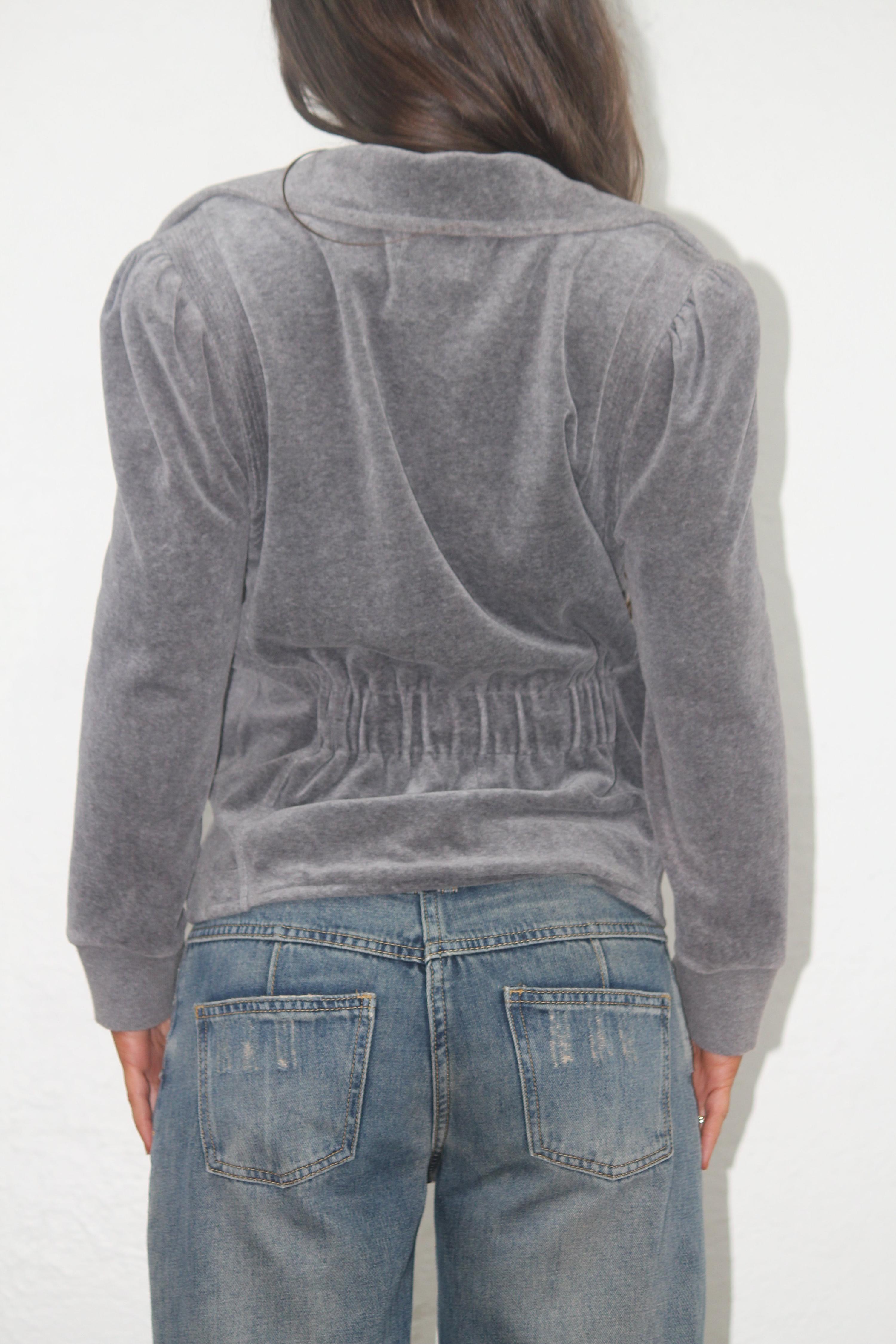 Juicy Couture Zip-up Cotton Sweater thumbnail 3