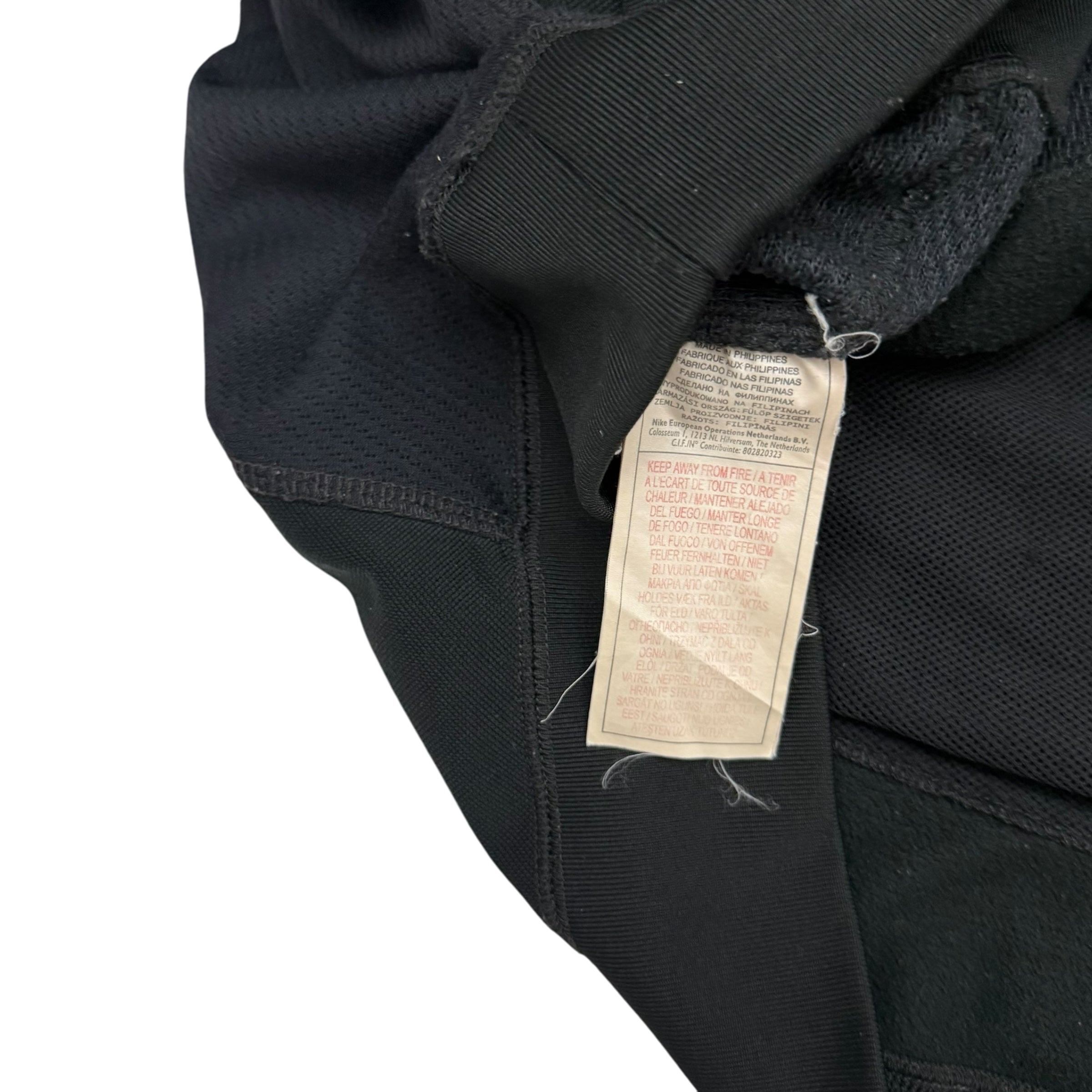 Nike 00s Centre Logo Technical Hoodie Black (Size XL) thumbnail 5