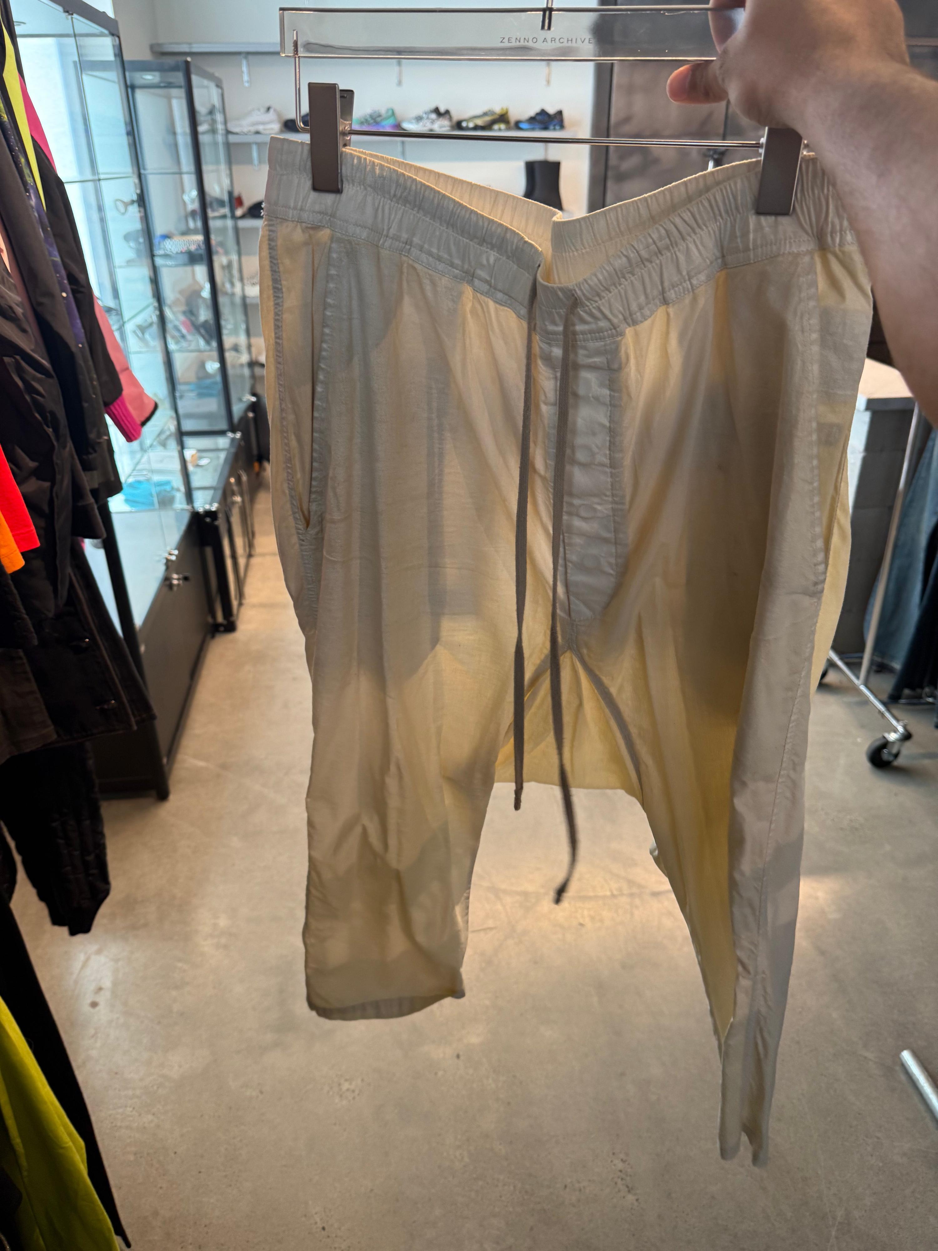 Rick Owens DRKSHDW Drop-Crotch Pants Milk (As Is) (Size L)