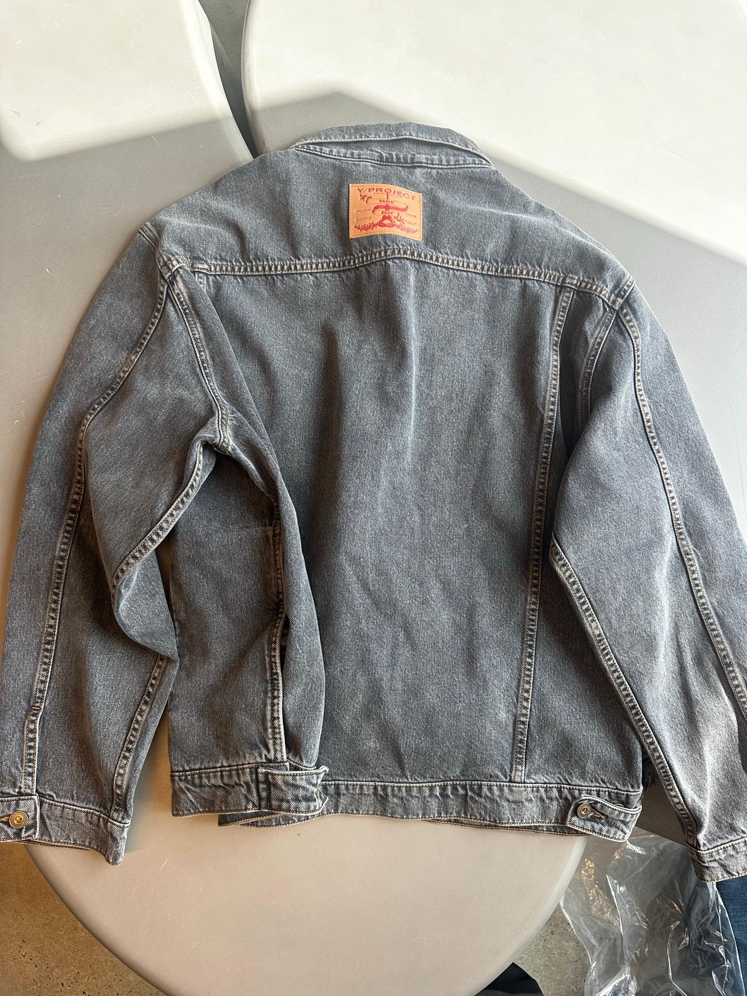 Y/Project Wire Denim Jacket Washed Black (Fits L-XL) thumbnail 4