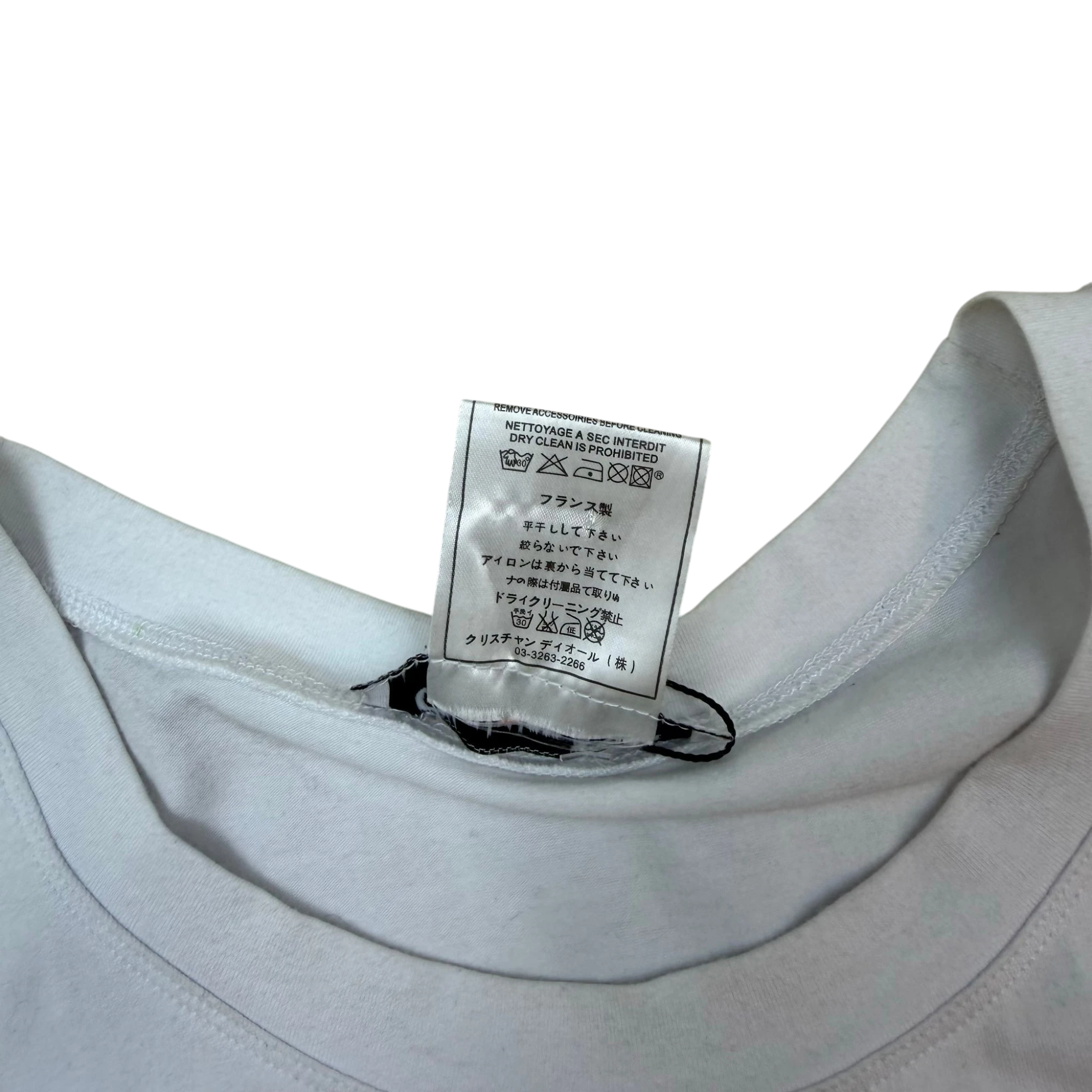 Christian Dior 00s Diamanté Embroidered ‘J’adore Dior’ Tank Top (Size 44) thumbnail 4