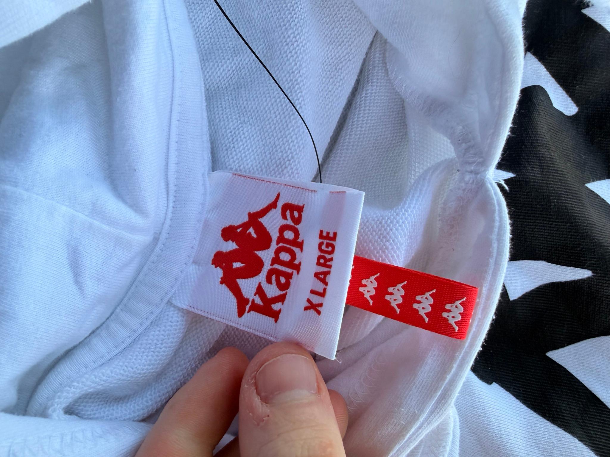 Kappa White Logo Hoodie (Size XL) thumbnail 2