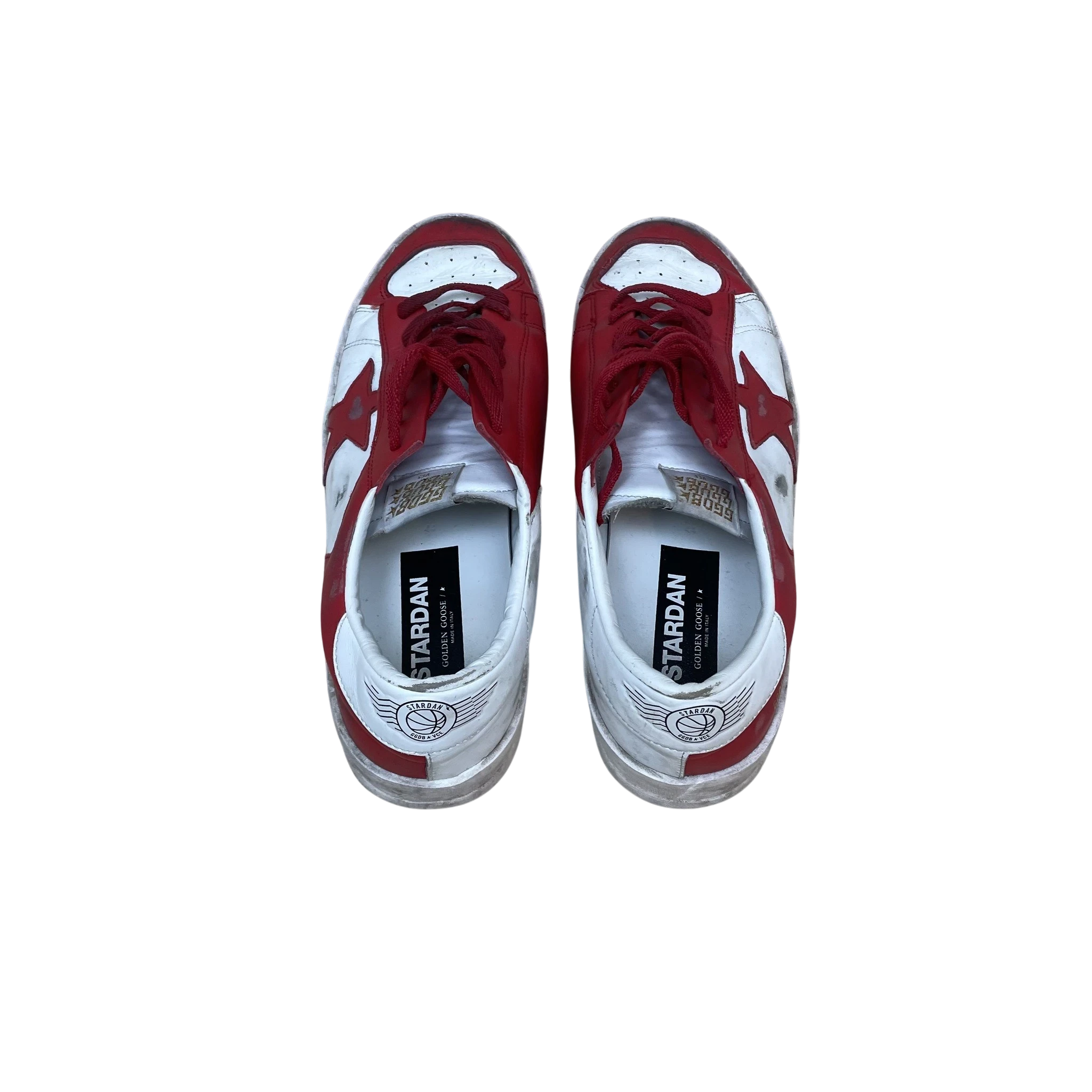 Golden Goose Leather Stardan Sneakers Red/White (Size 44) thumbnail 3