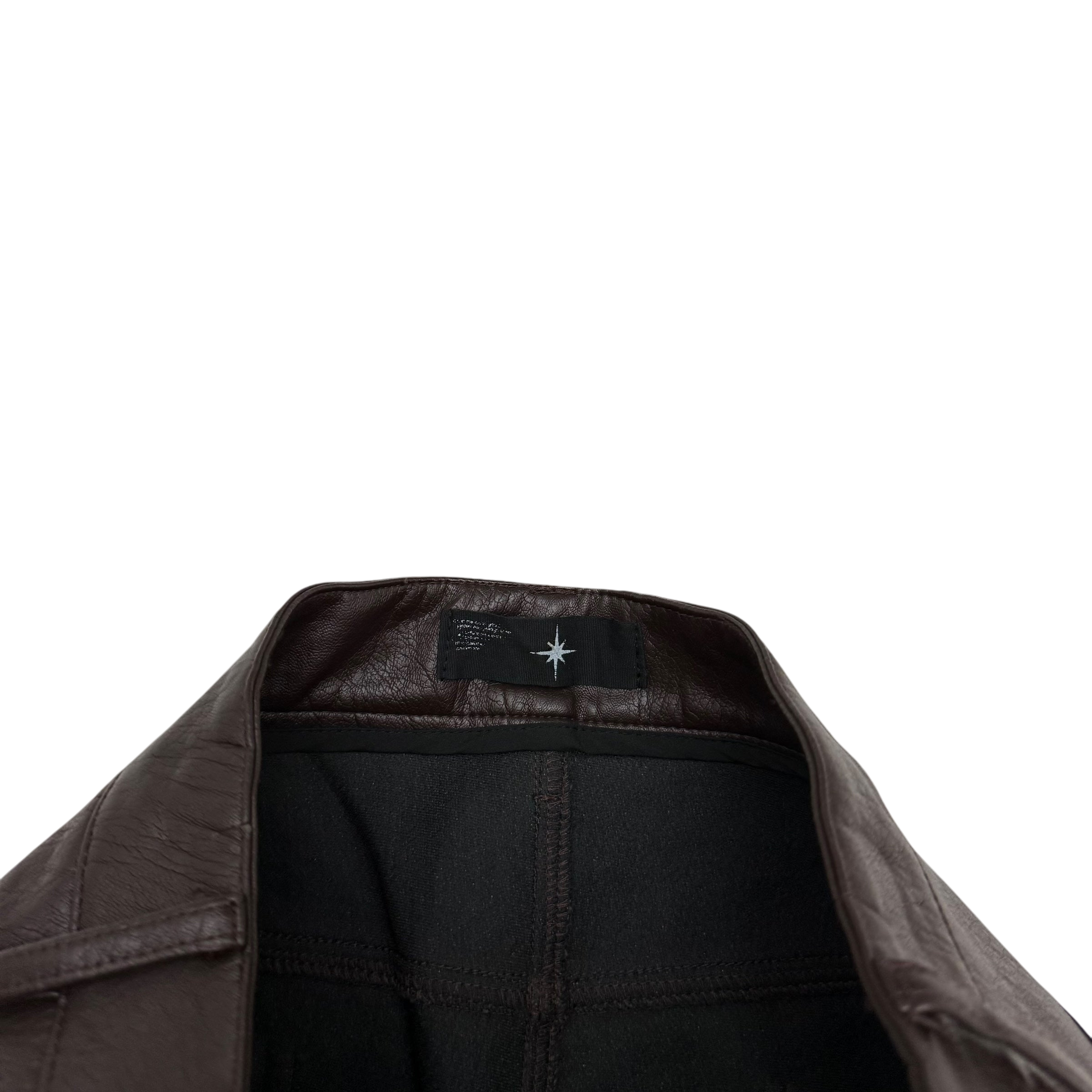 Ranger Cartel SS 2023 Flared Leather Brown Pants (Size L) thumbnail 4