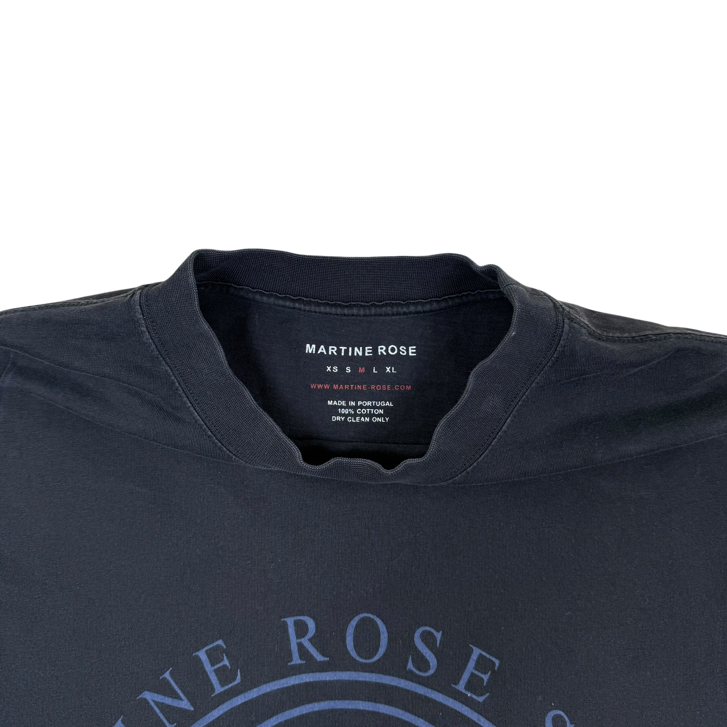 Martine Rose Promising Britain Two-Way T-Shirt Black (Fits M-L) thumbnail 3
