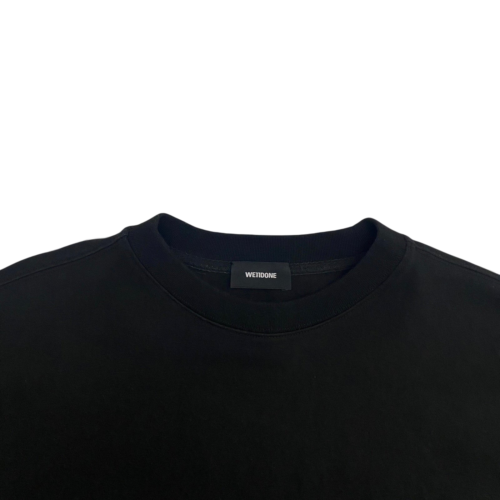 We11done Heavyweight T-Shirt Black (Fits L-XL) thumbnail 2