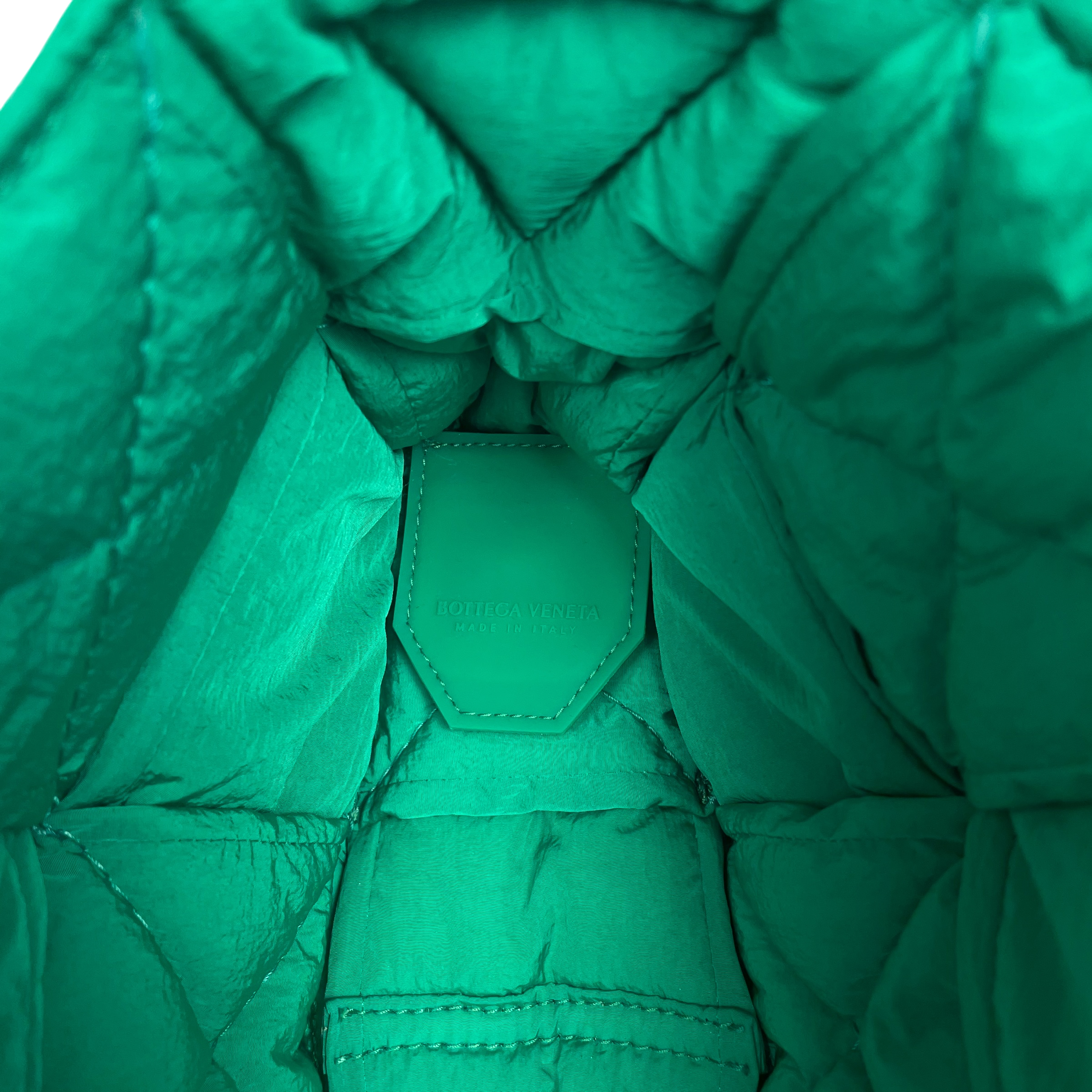 Bottega Veneta Cassette Padded Crossbody Bag Green thumbnail 6