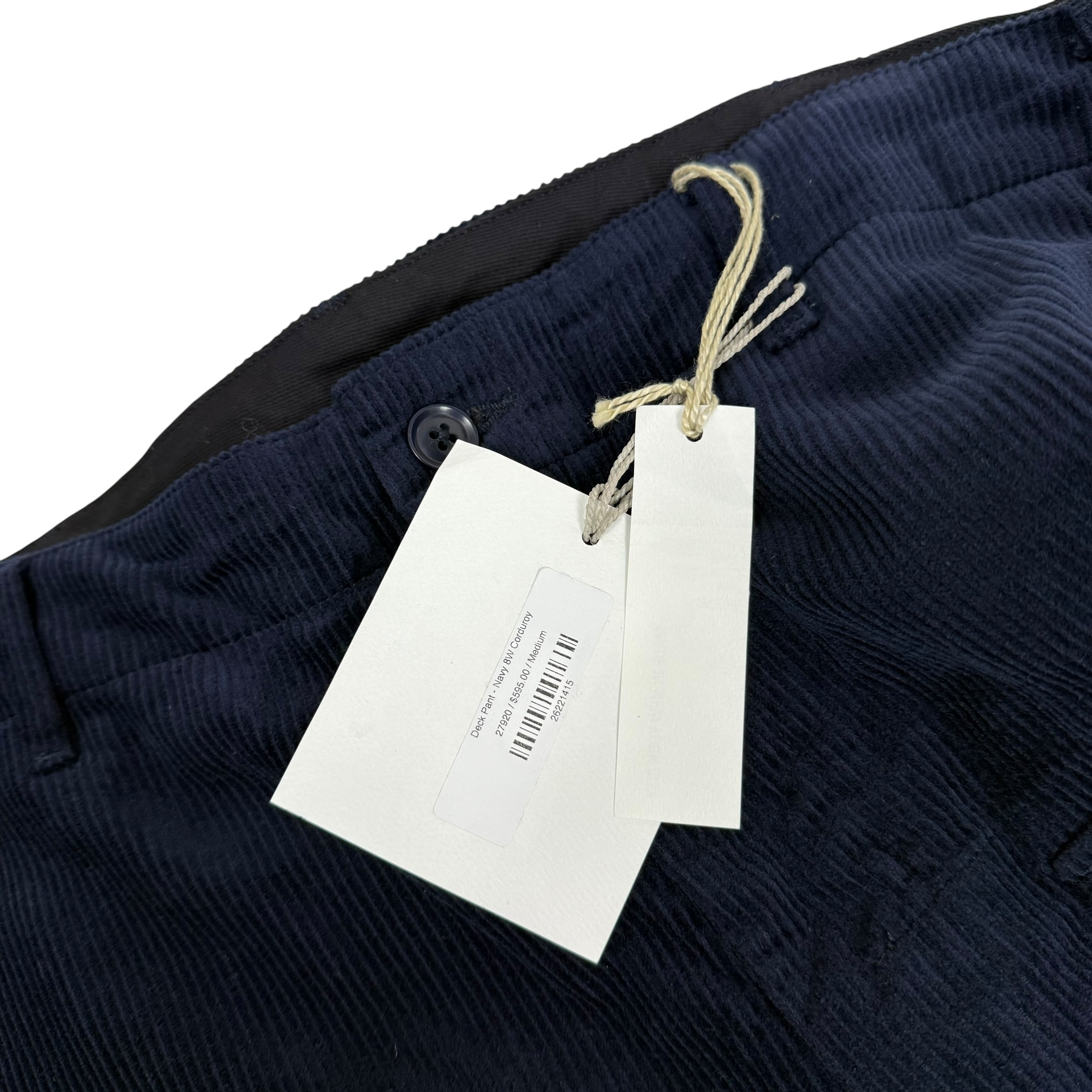 Engineered Garments Deck BW Corduroy Pants Navy (Size S & M) thumbnail 4