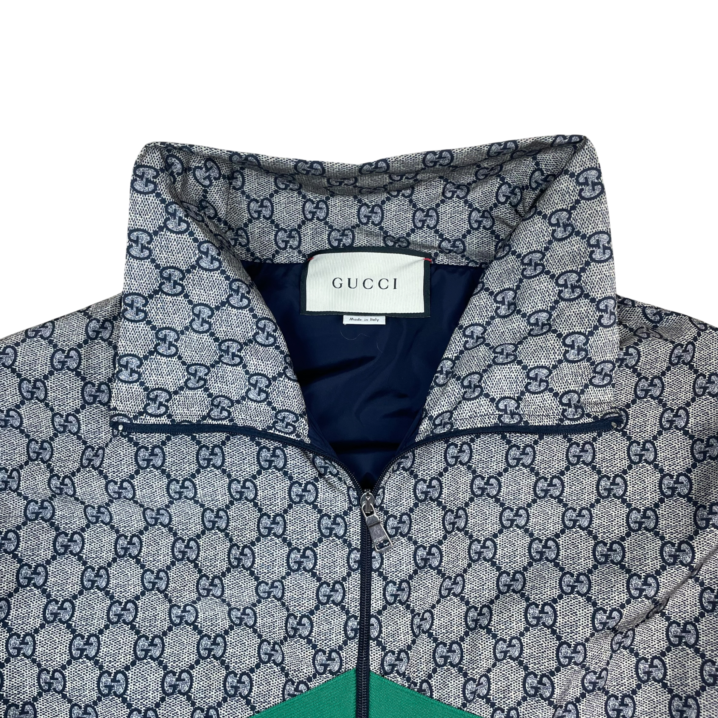 Gucci GG Monogram Nylon Wind Breaker Beige/Black (Size M) thumbnail 2