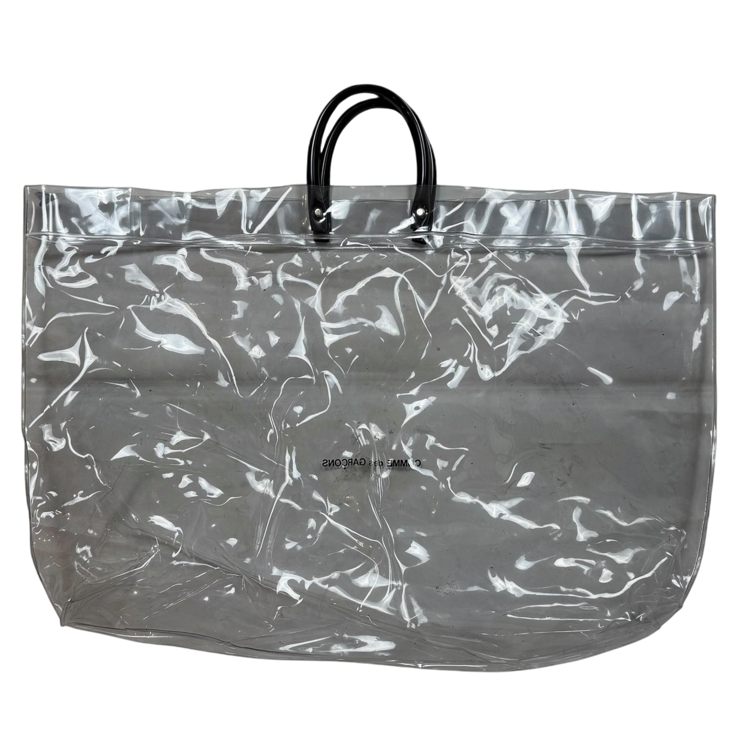 Comme des Garcons Clear Transparent Vinyl Tote Bag thumbnail 2