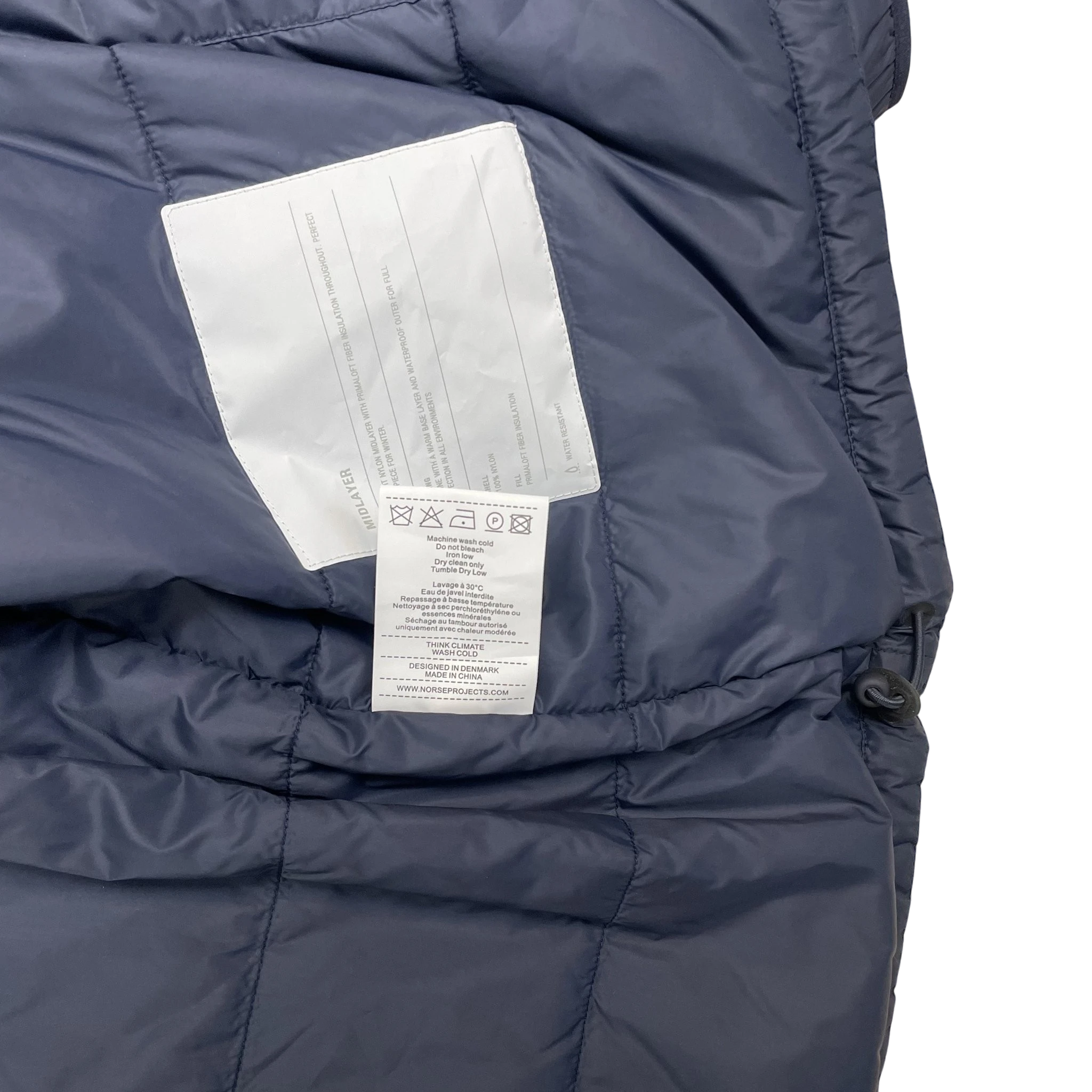 Norse Projects Insulated Waterproof Jacket Navy (Size S) thumbnail 9