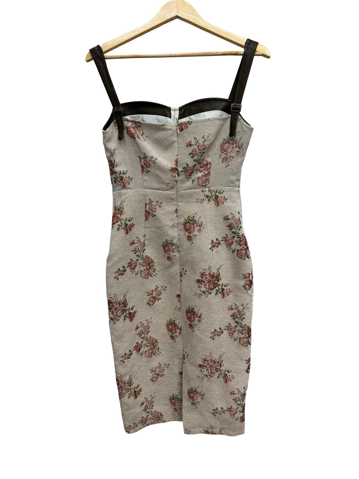 Haze Studio Rose Print Dress L thumbnail 2
