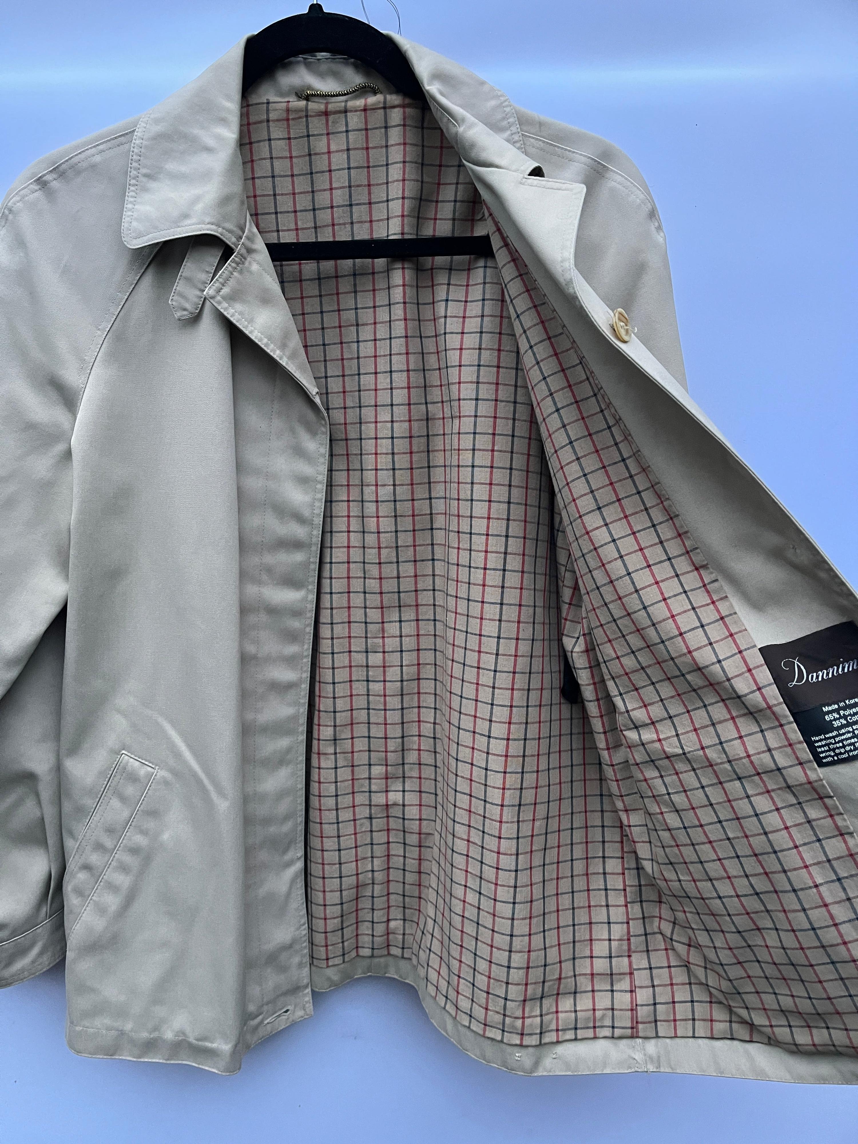 Vintage Dannimac Beige Light Jacket XS/S thumbnail 9