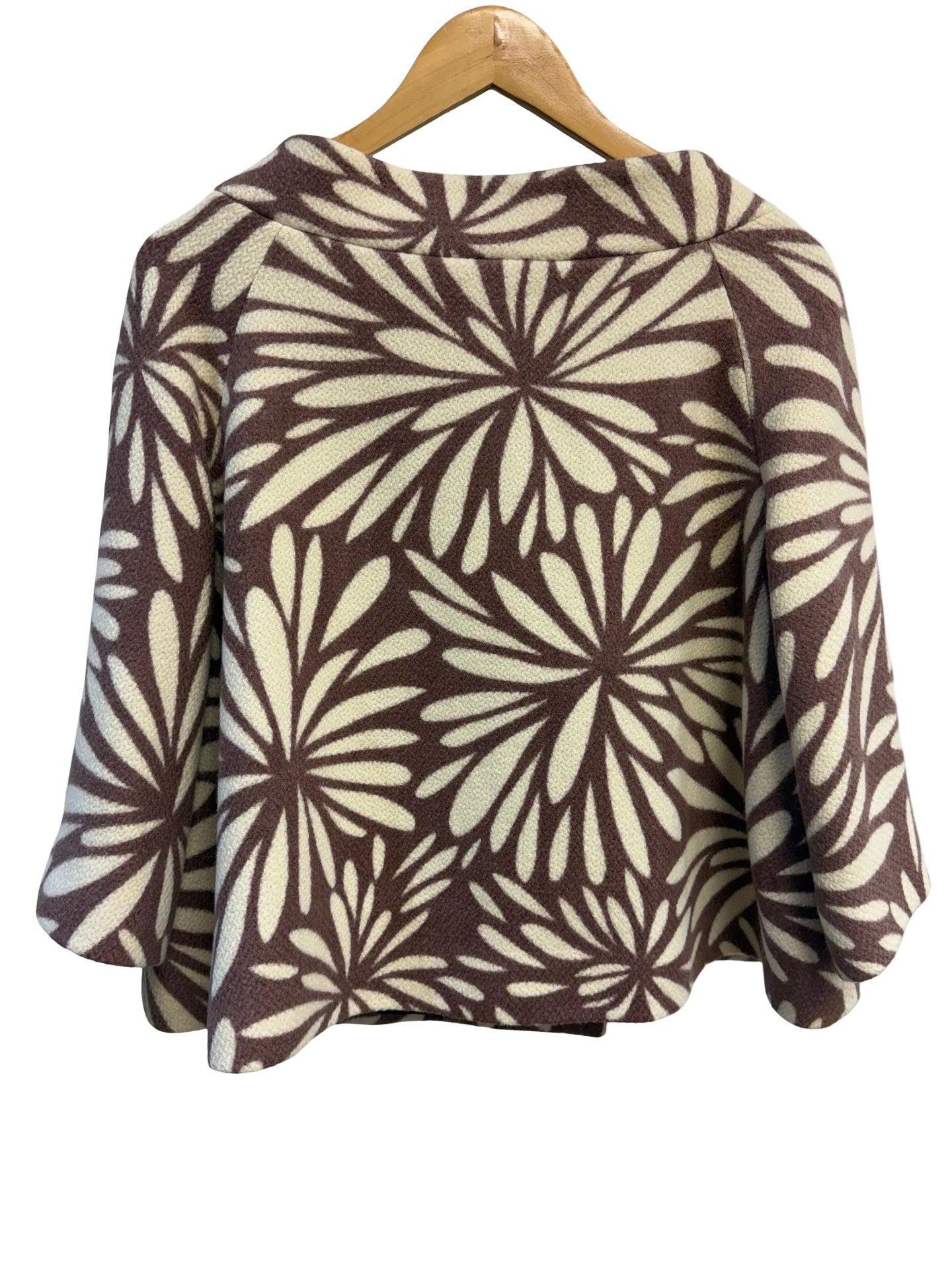 Ann-Louise Roswald Beige Swing Coat 8-10 thumbnail 2