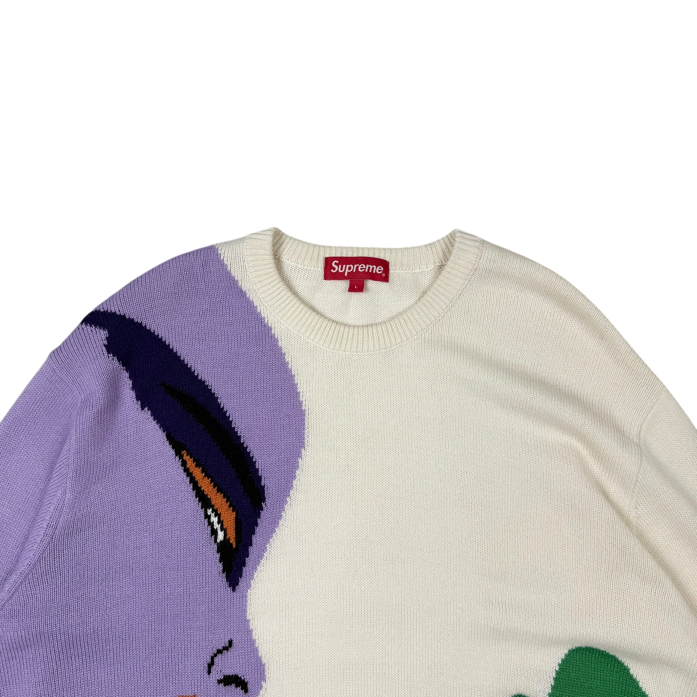 Supreme AW21 Faces Sweatshirt (Size L) thumbnail 2