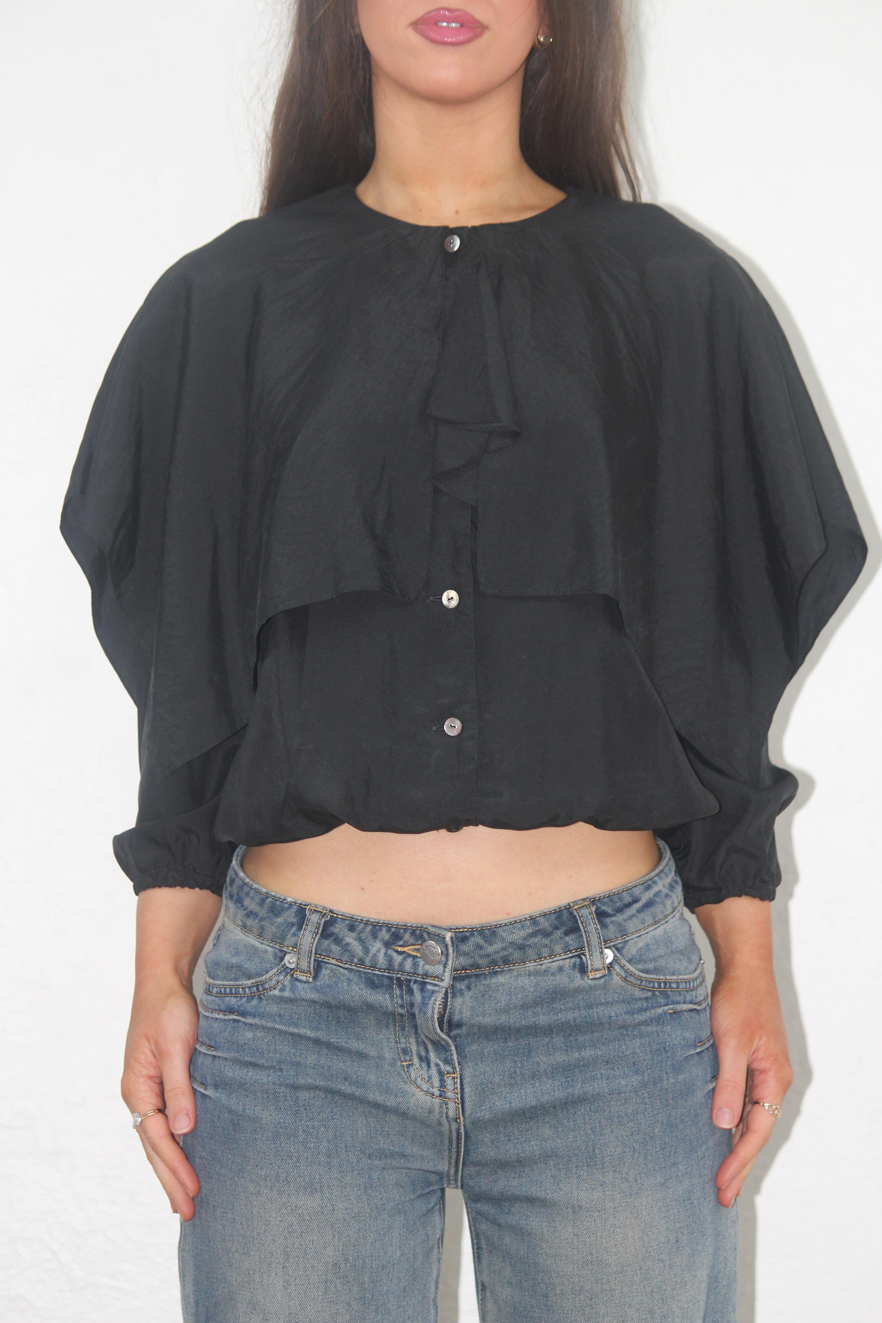 Paco Rabanne Satin Button Up Shirt