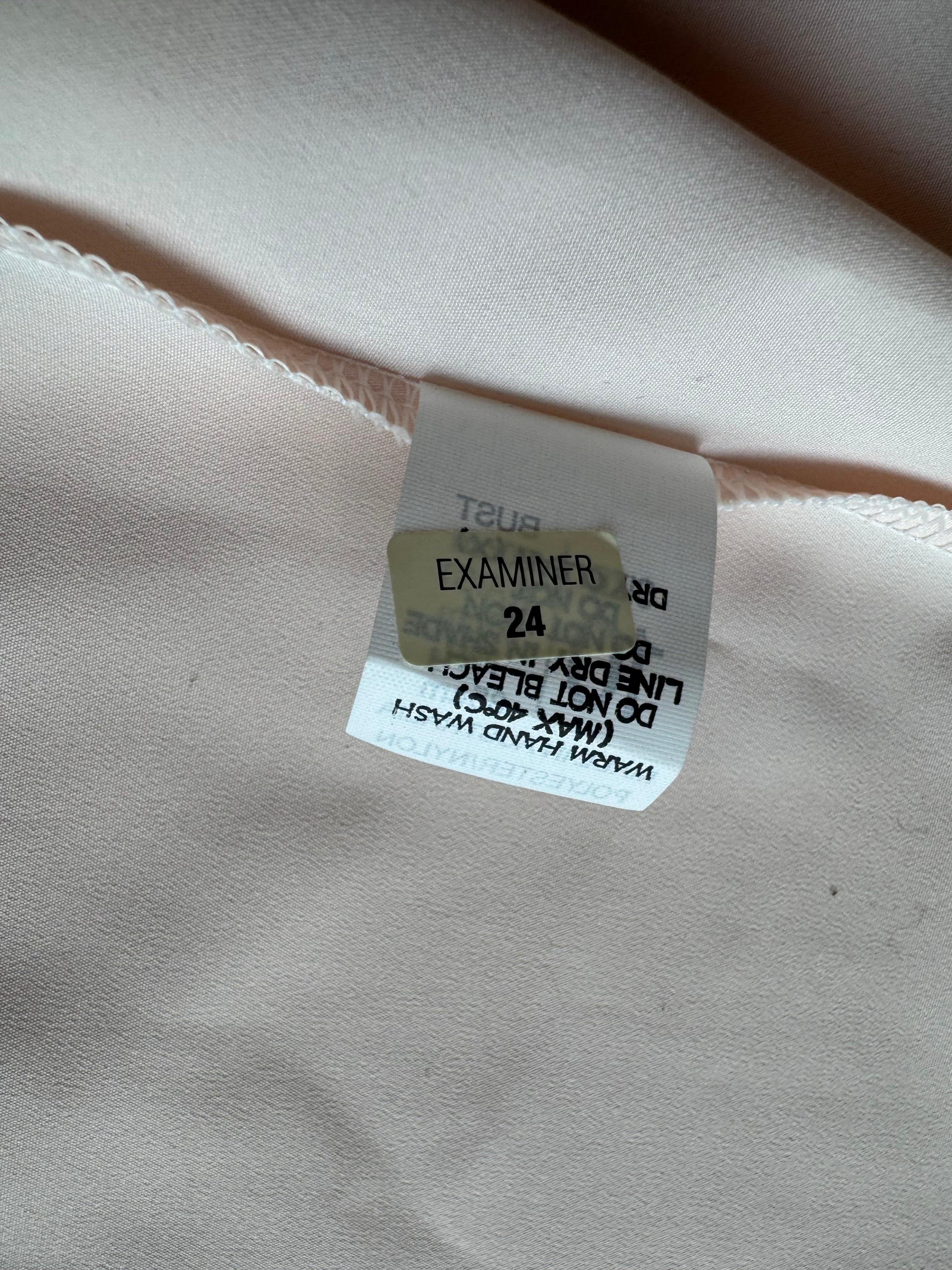 Vintage Diamond Cut Peach Robe thumbnail 10