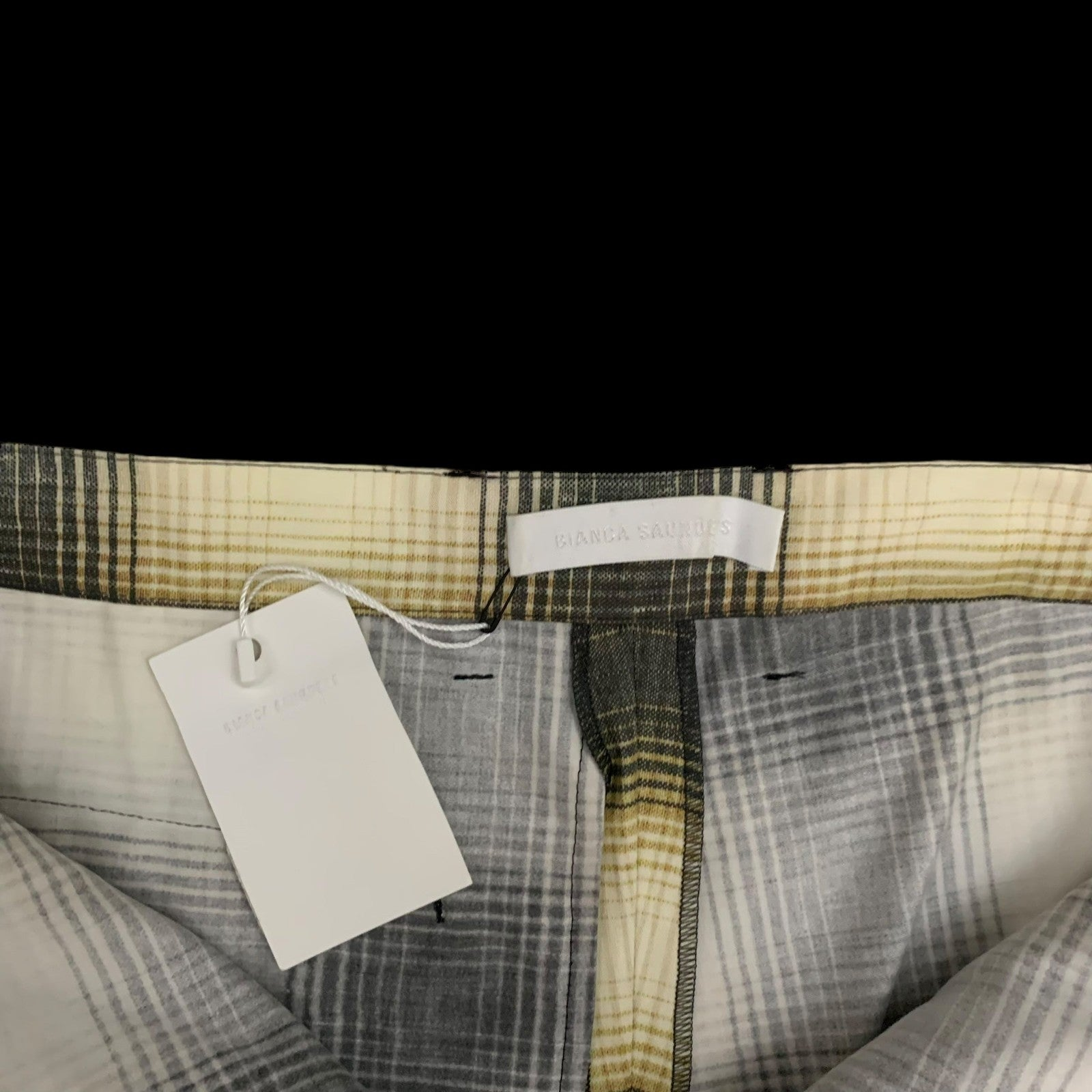 Bianca Saunders SS22 Optitcal Check Trousers (Size L) thumbnail 4