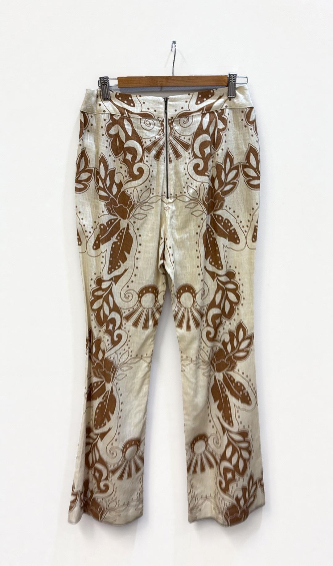 Once Was Melbourne Beige Brown Pants thumbnail 2