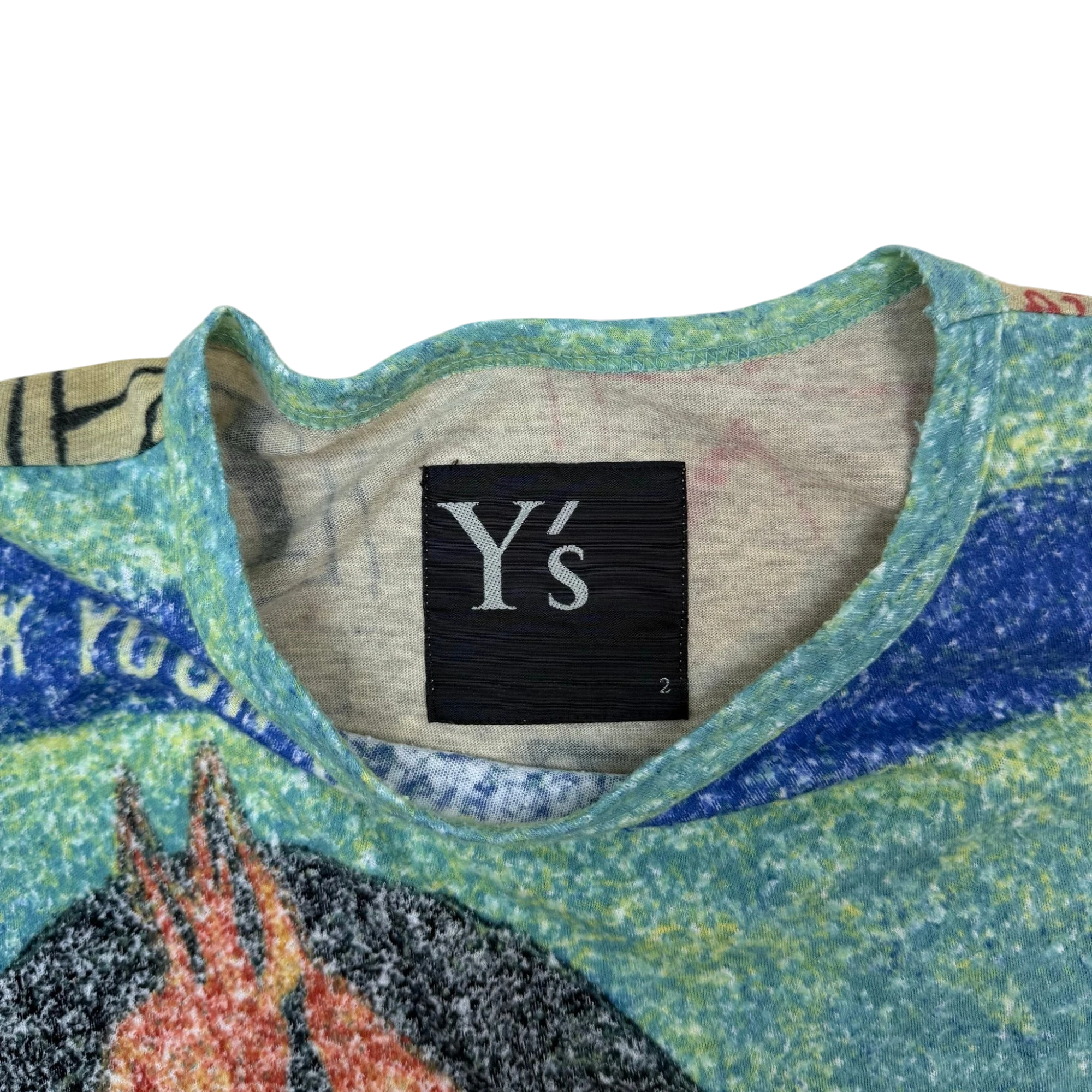 Yohji Yamamoto Y’s Dog Printed T-Shirt (Fits S-M Womens) thumbnail 2