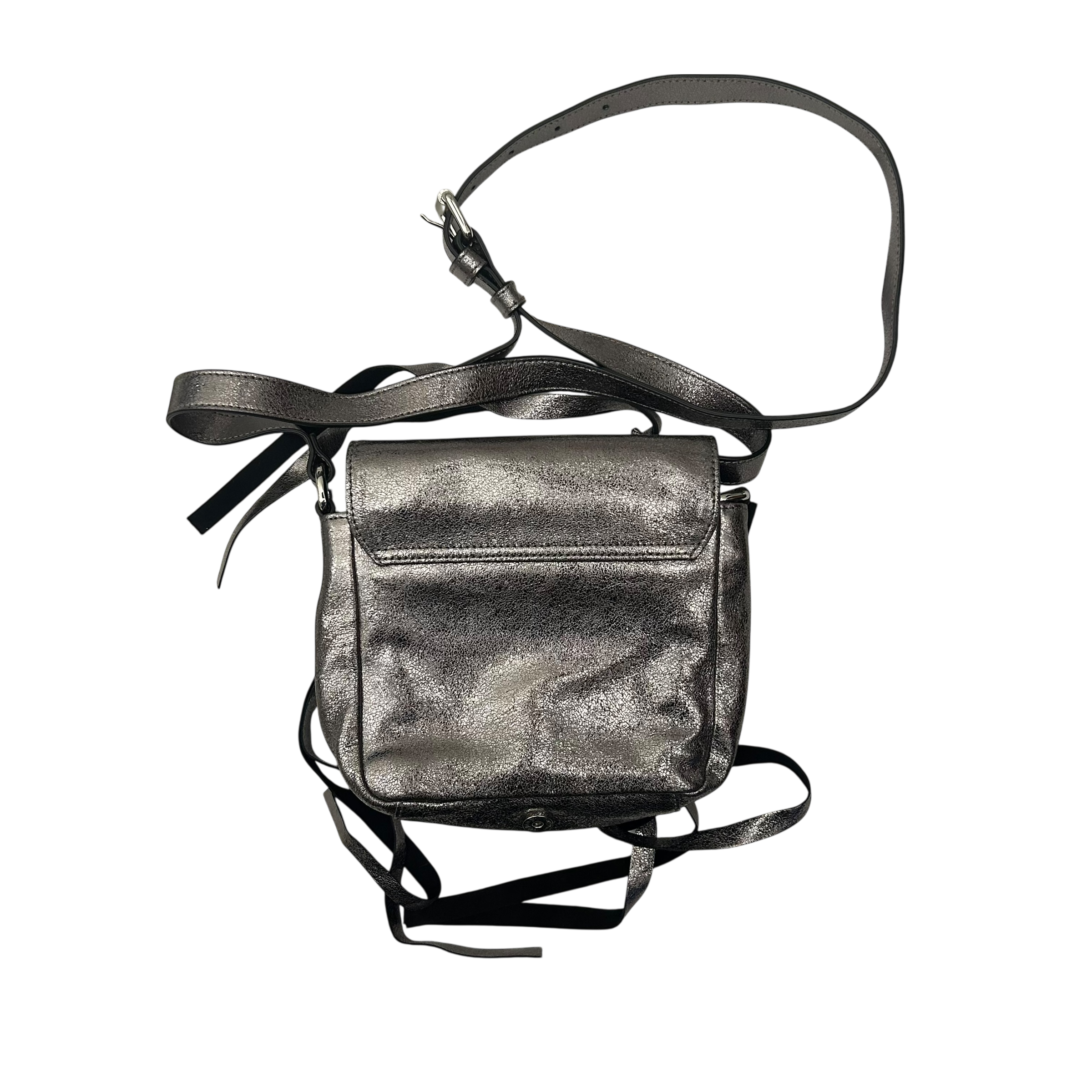 MCQ BY Alexander McQueen
Mini Loveless Metallic-leather Cross-body Bag thumbnail 3