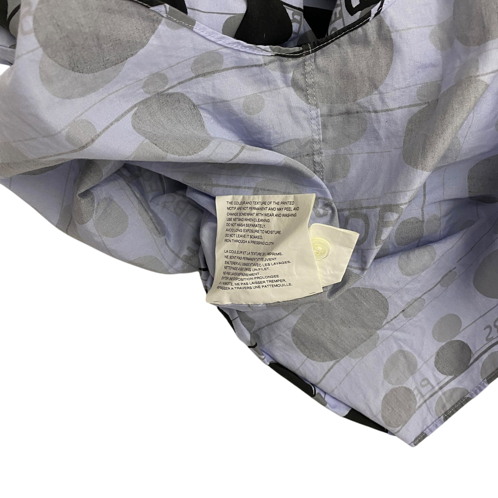 Comme des Garçons (CDG) Homme Deux ‘Blobs For Peace’ Print Shirt (Fits M) thumbnail 4