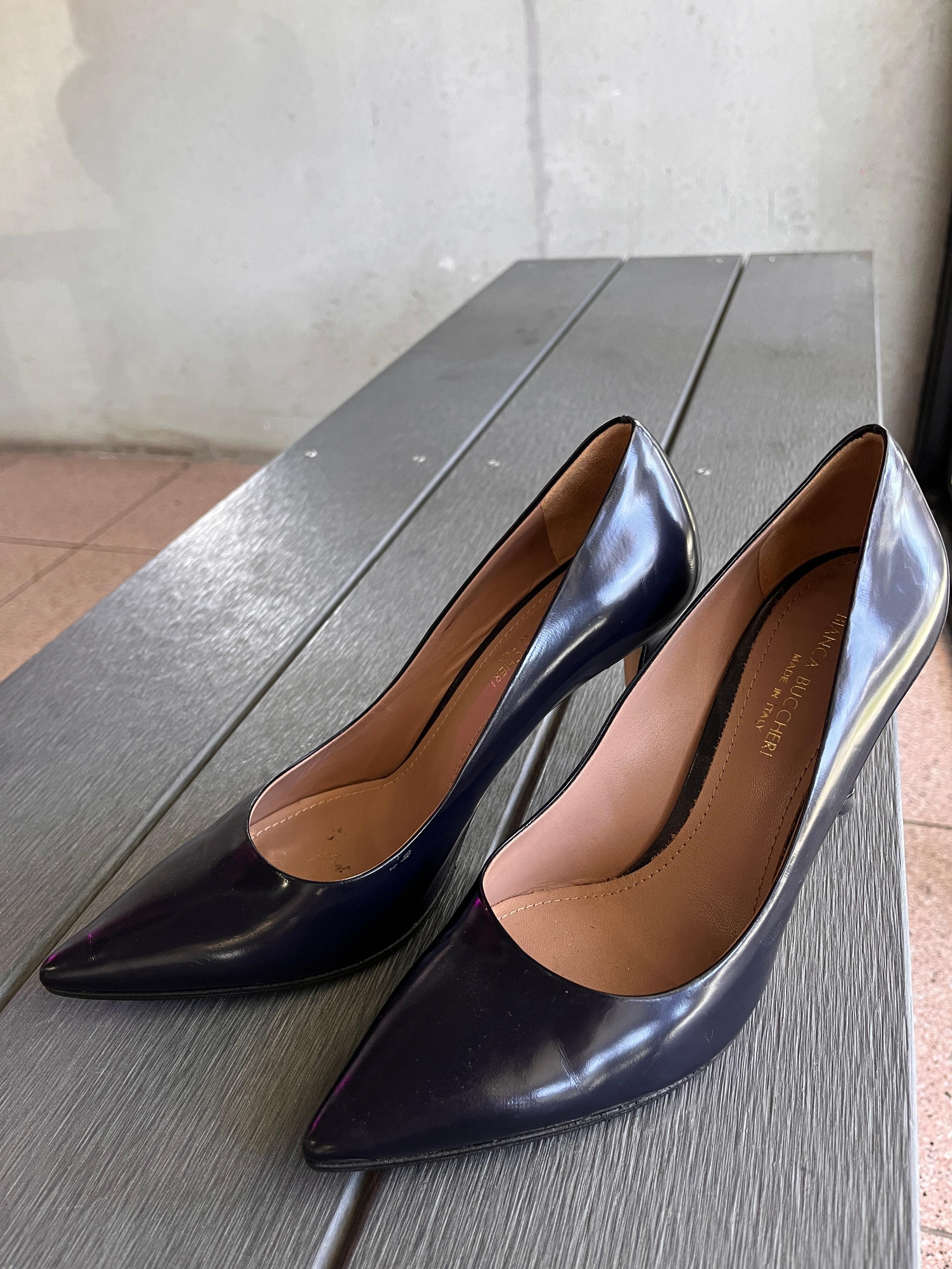BIANCA BUCCHERI Midnight Blue Pumps Size 6.5 thumbnail 3