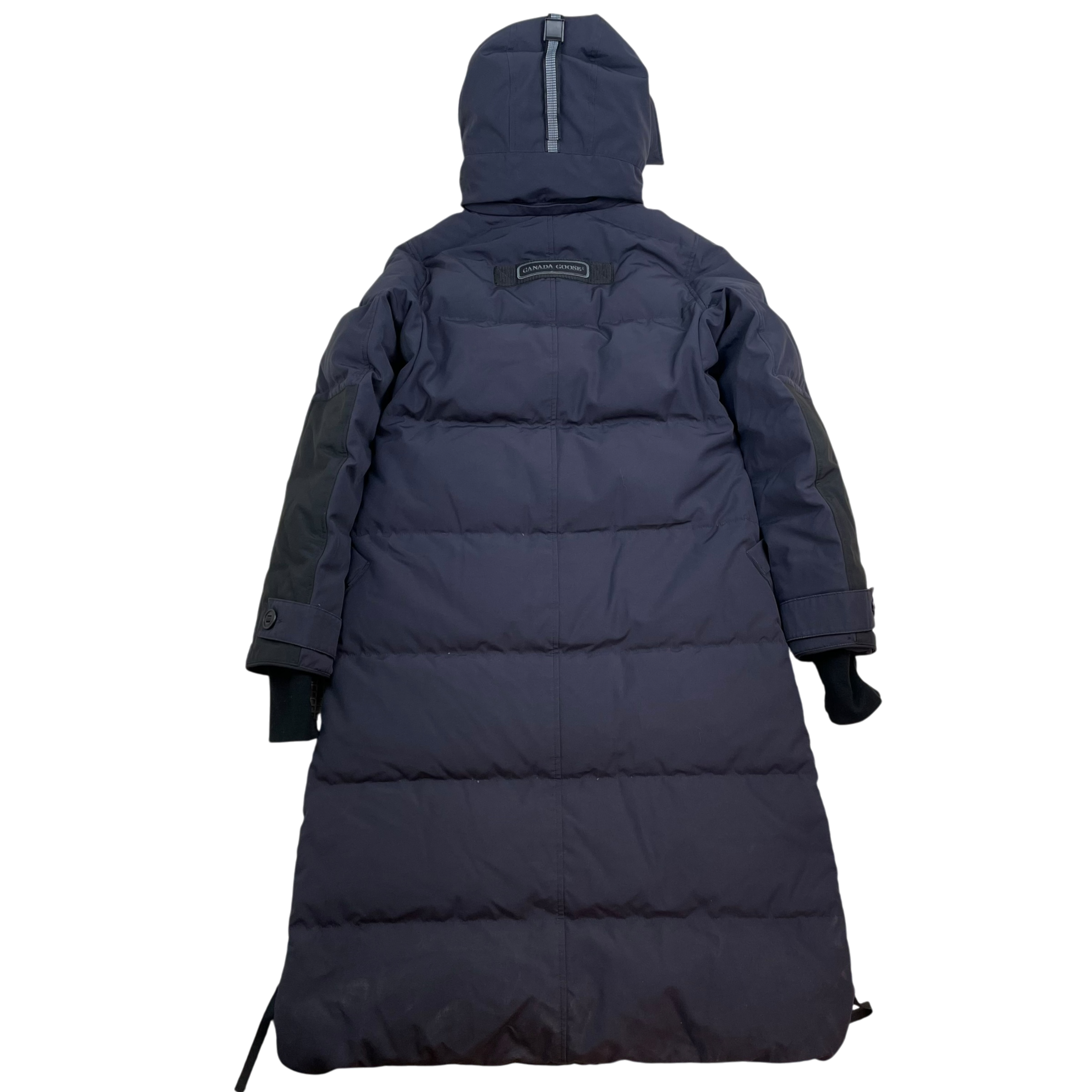 Canada Goose Aldridge Fur Trim Down Coat Navy (Size M Womens) thumbnail 3