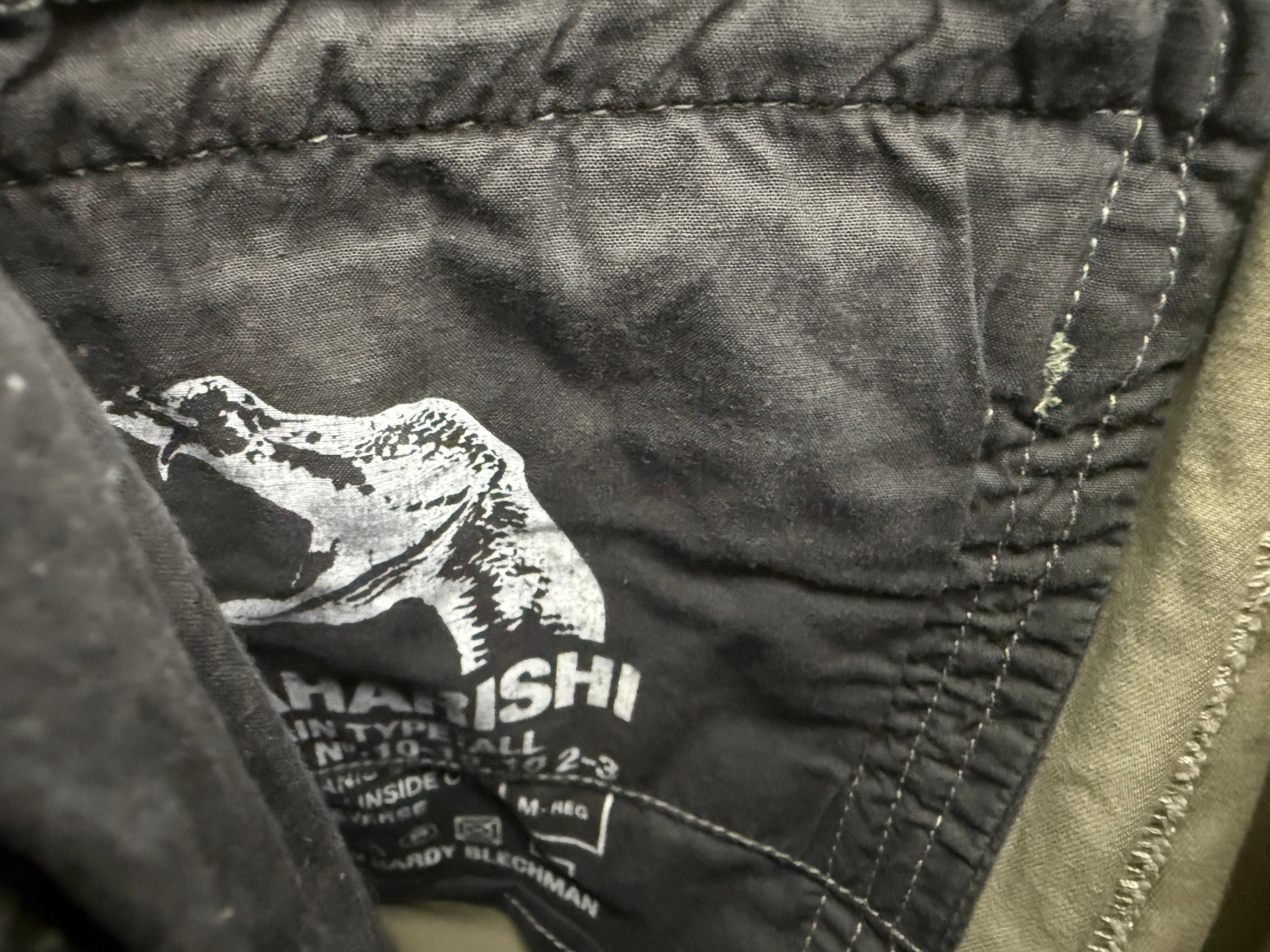 Maharishi Snake Embroided Snow Pants Light Green (Size M) thumbnail 2