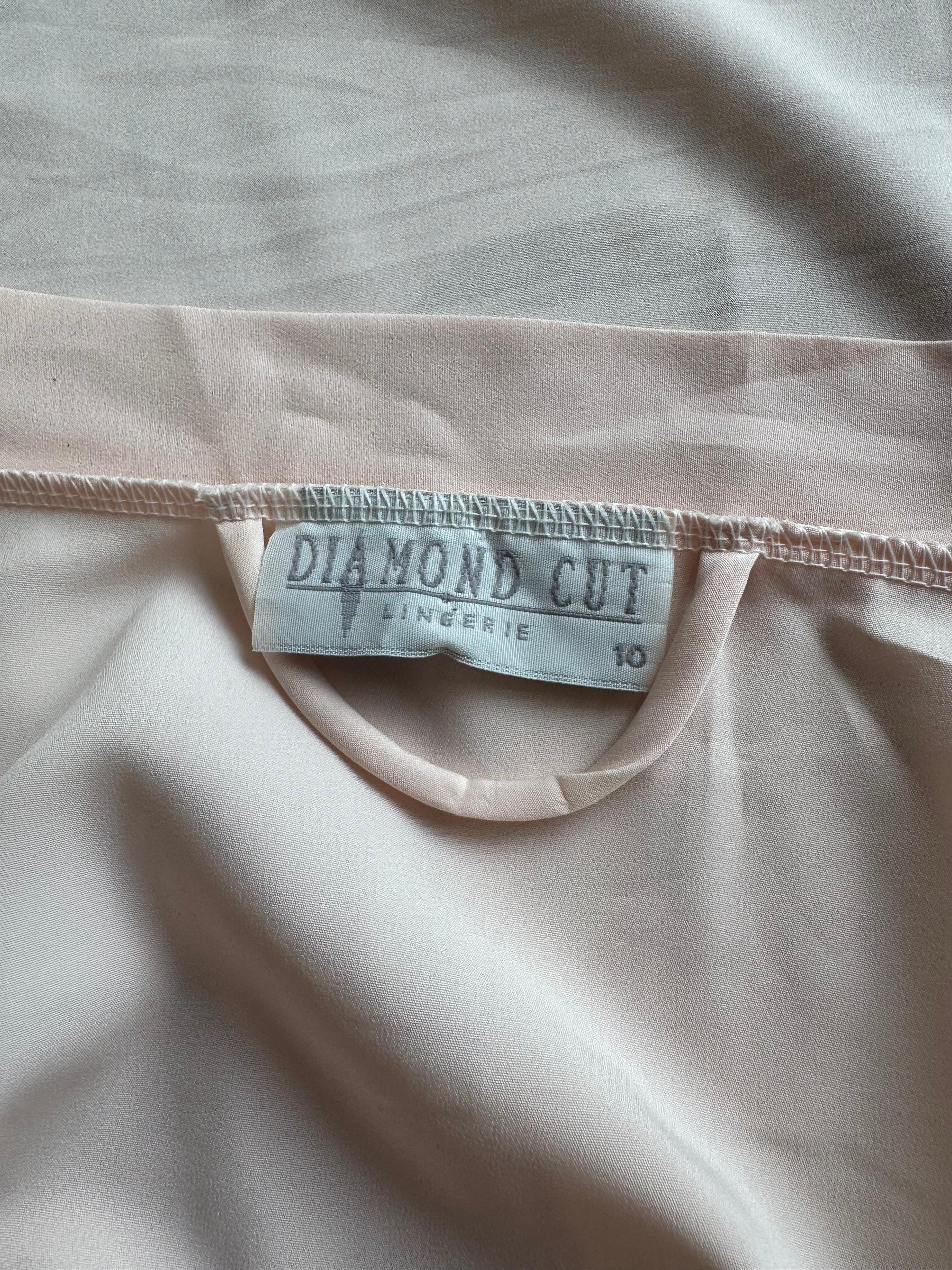 Vintage Diamond Cut Peach Robe thumbnail 8