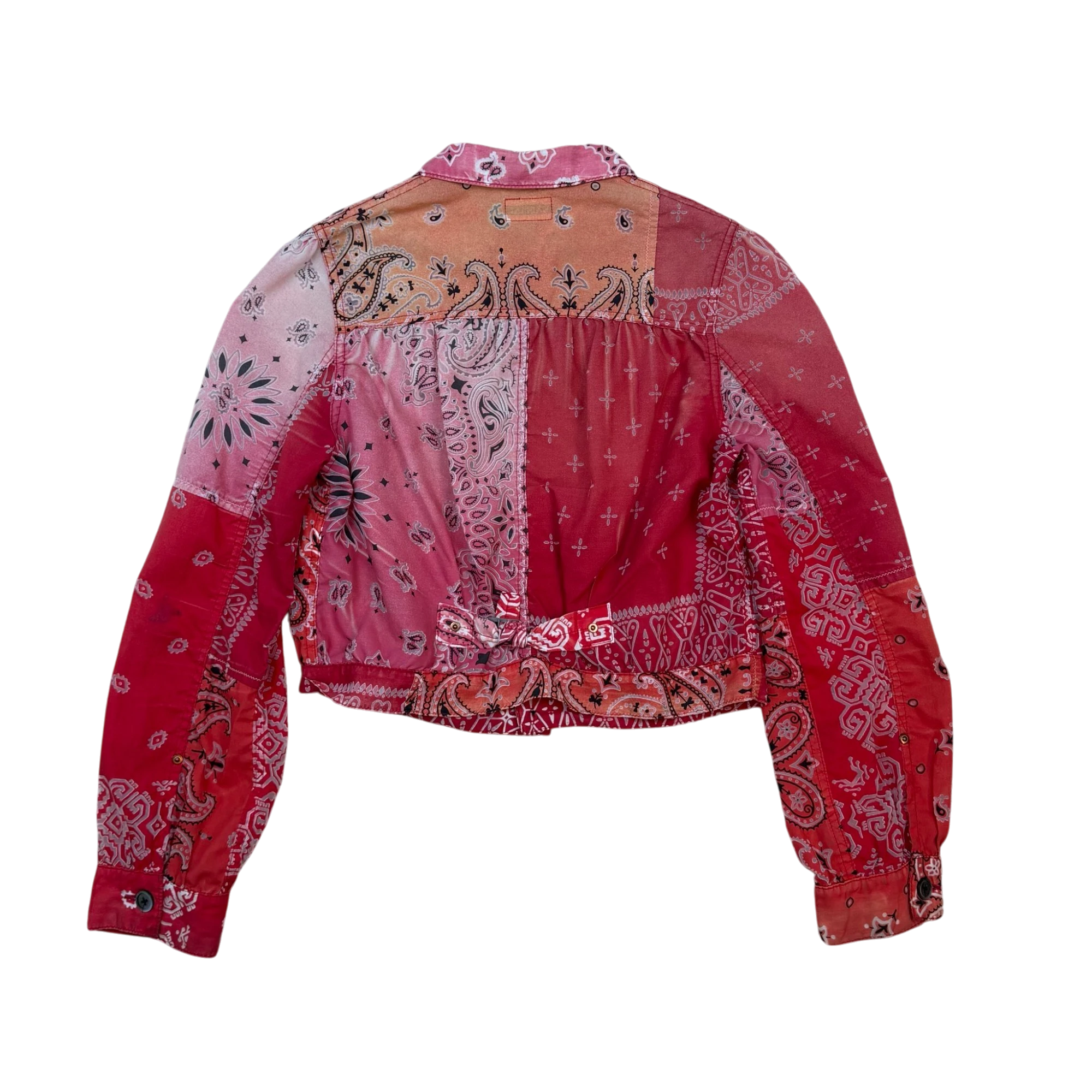 Kapital Bandana Patchwork Trucker Jacket Red (Size 1 / S) thumbnail 3