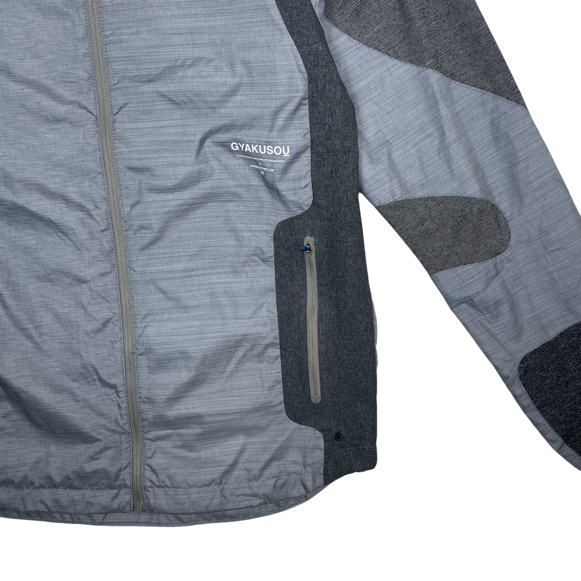 Nike x Undercover Gyakusou 2011 Running Monks Technical Jacket Grey (Size M) thumbnail 6