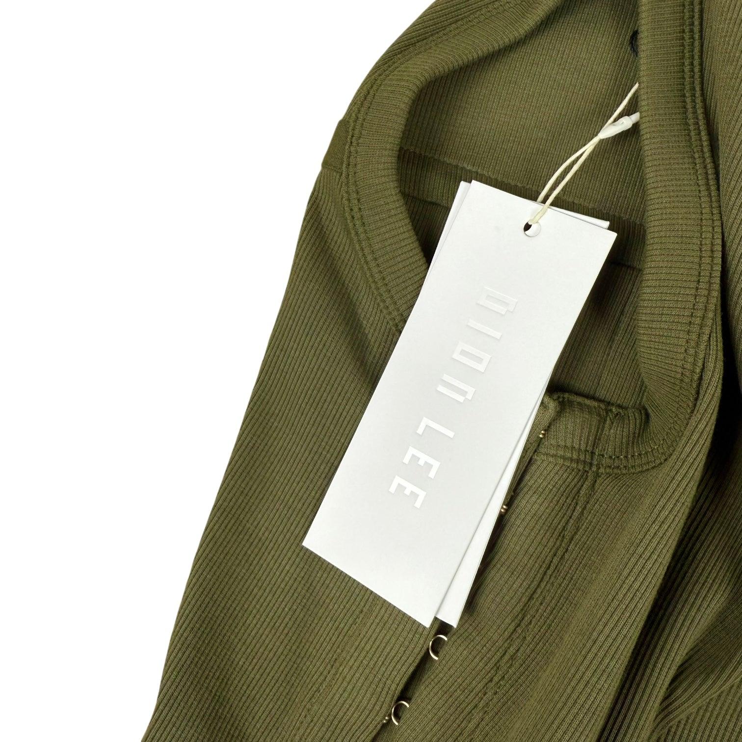 Dion Lee Rib Corset Tank Top Army Green (Fits M-XL Mens) thumbnail 5
