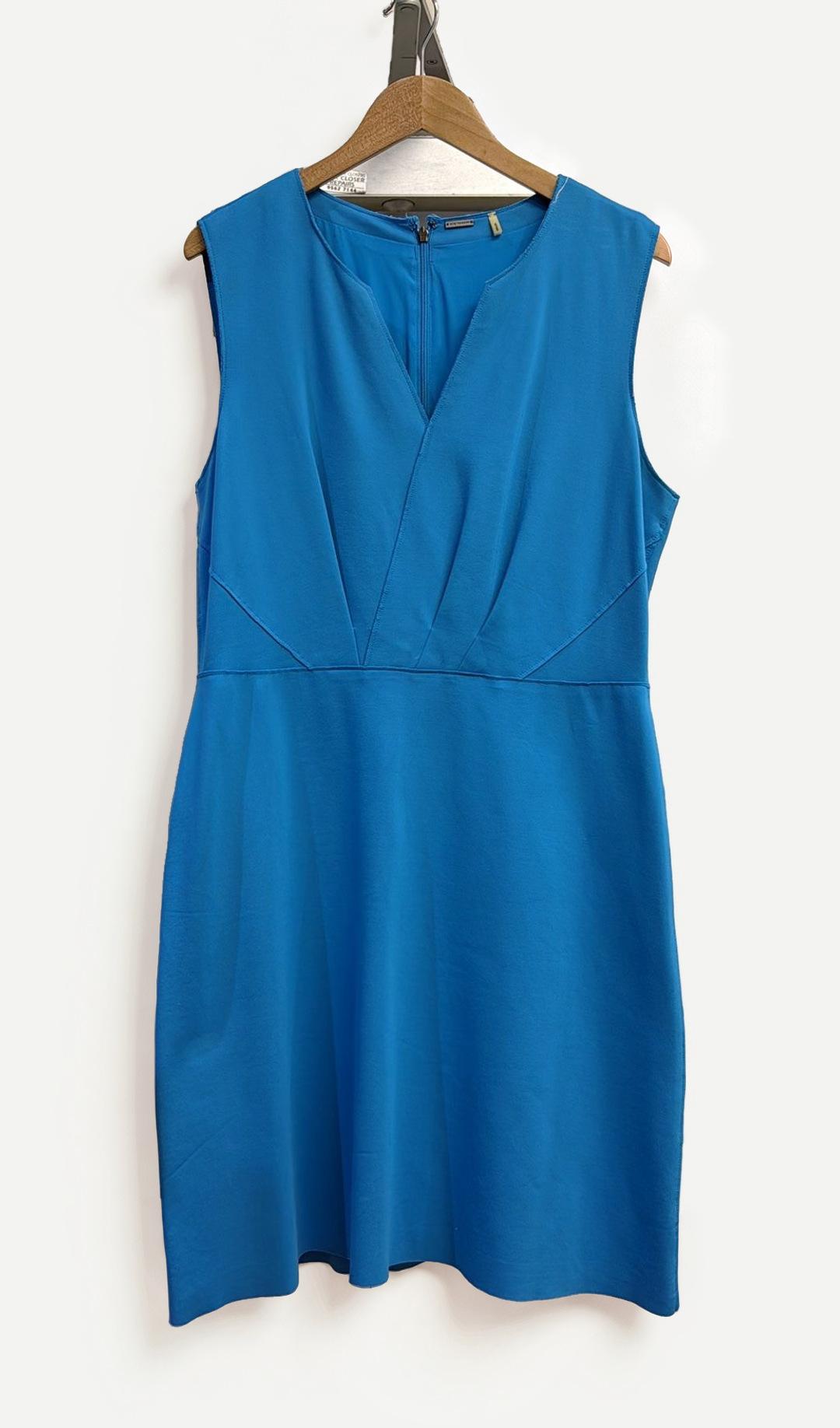 Elie Tahari Blue Dress 14