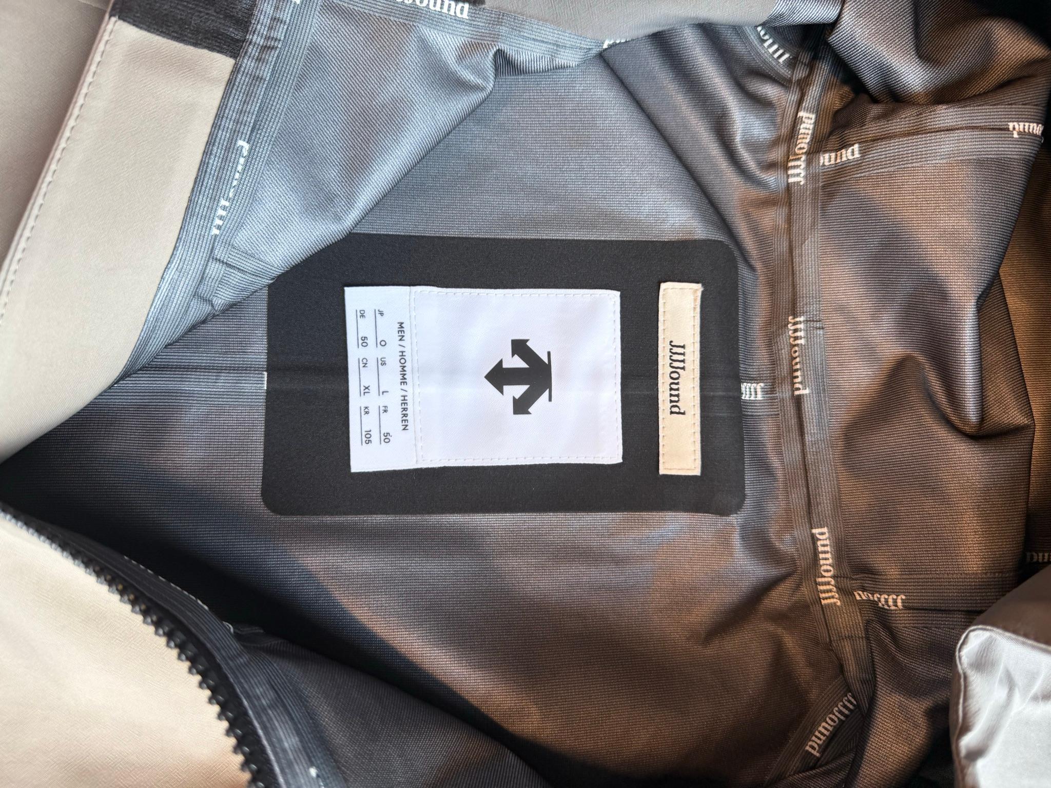 Descente ALLTERRAIN x JJJound 2025 Hardshell Jacket Beige (Size L) thumbnail 3