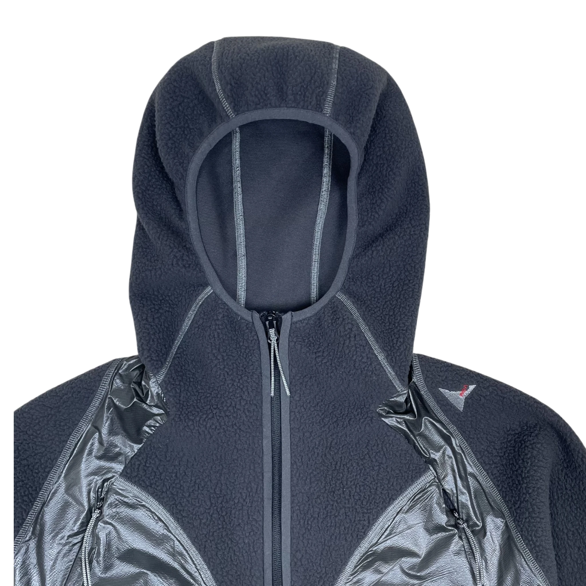 ROA SS26 Ocular Polartec Thermal Pro Zip Up Hoodie Black (Size M) thumbnail 2