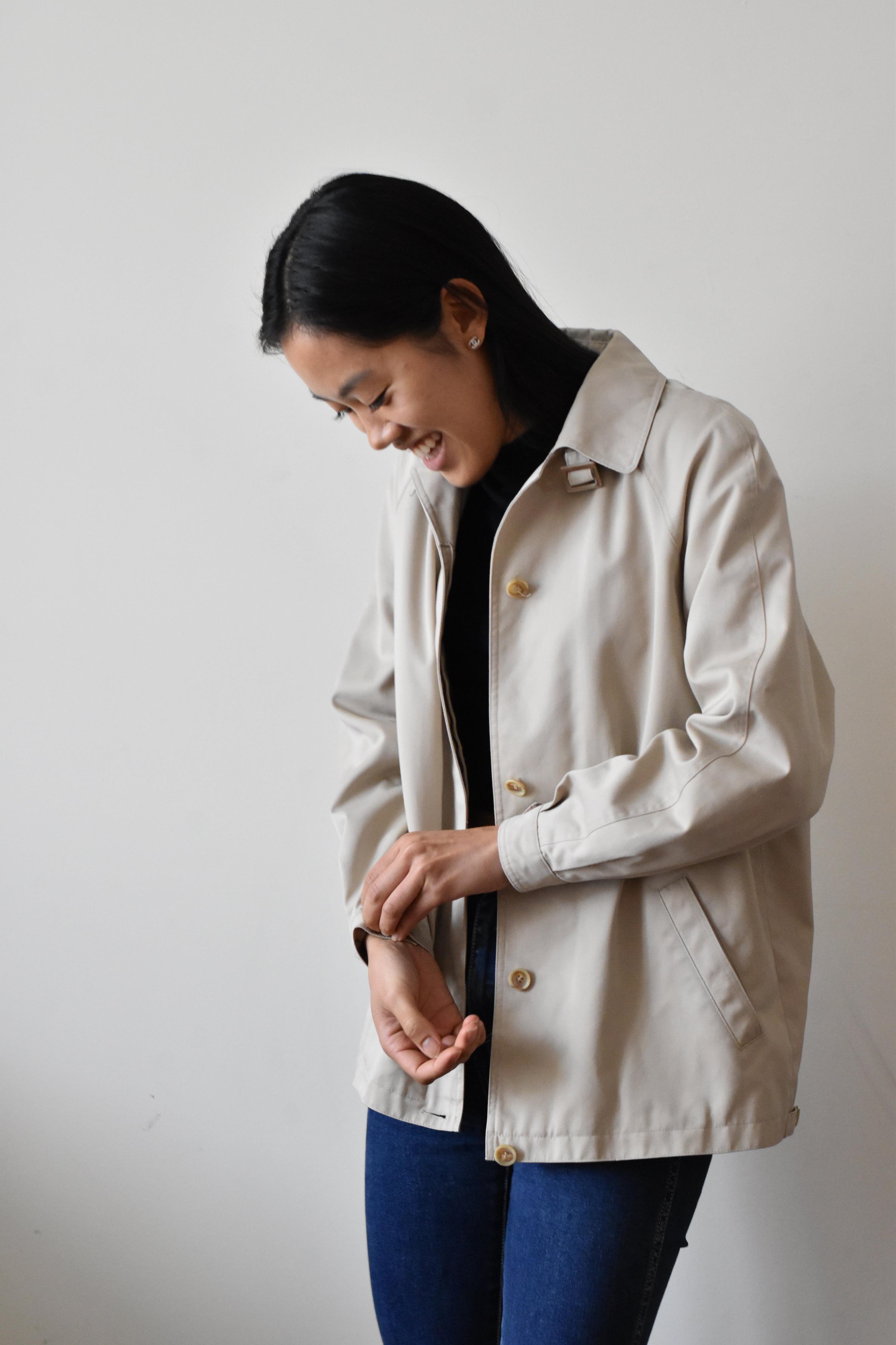 Vintage Dannimac Beige Light Jacket XS/S thumbnail 2