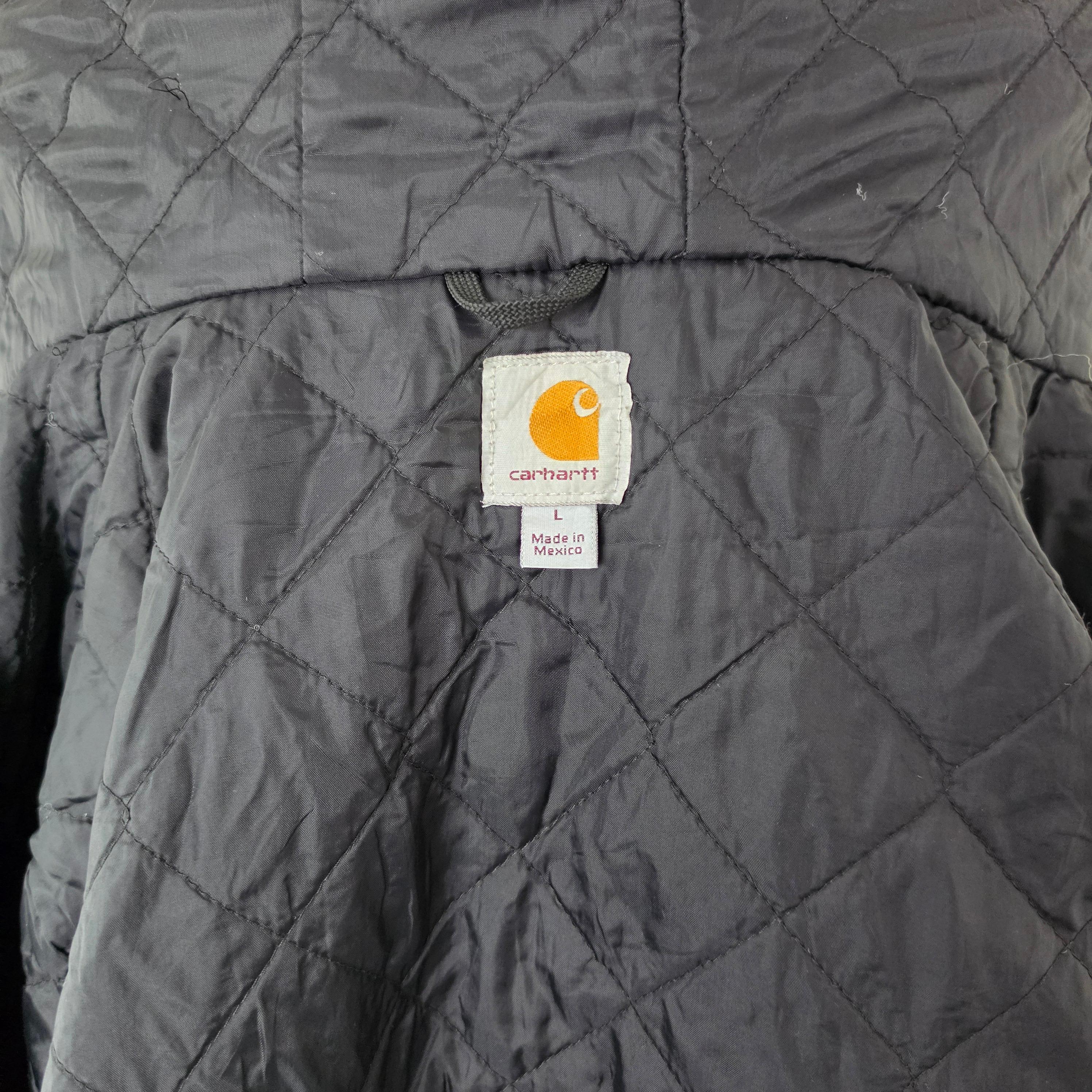 Carhartt Black Hooded Work Jacket (Size L) thumbnail 3