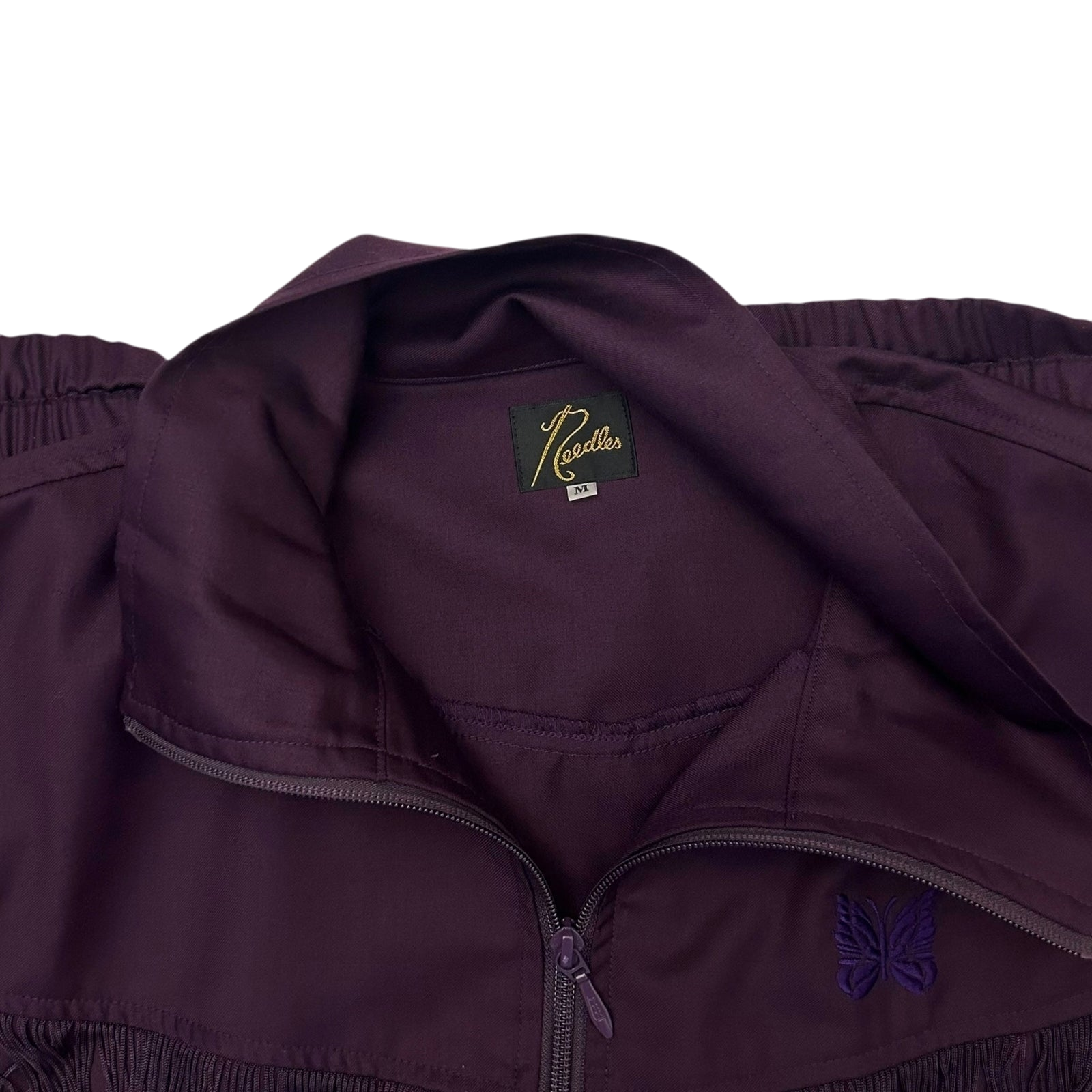Needles Poly Smooth Fringe Track Jacket (Size M) thumbnail 3