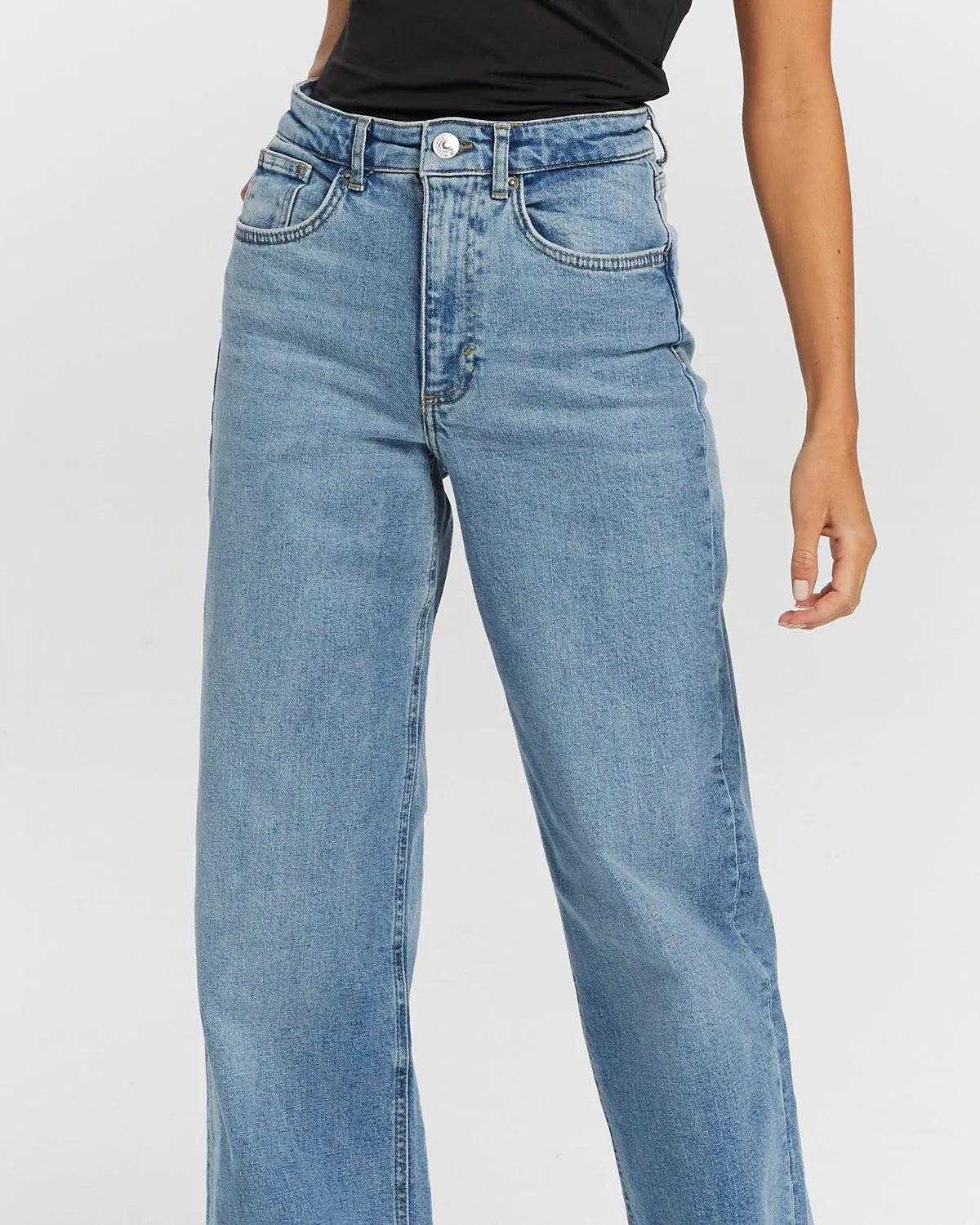 Juicy Wide Light Blue Jeans - 27/32