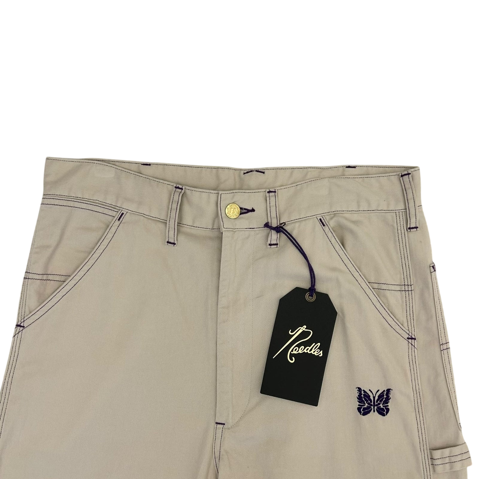 Needles x Smith Painter Pant Cream thumbnail 2